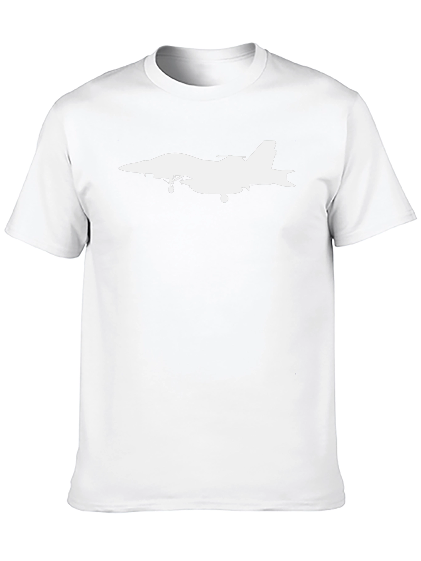 Jet Plane Graphic T-Shirt - Black