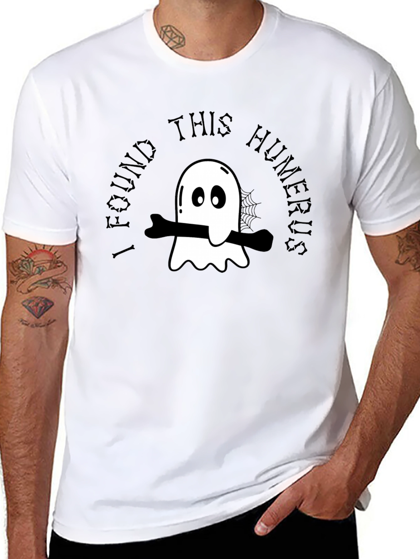 I Found This Humerus Ghost T-Shirt
