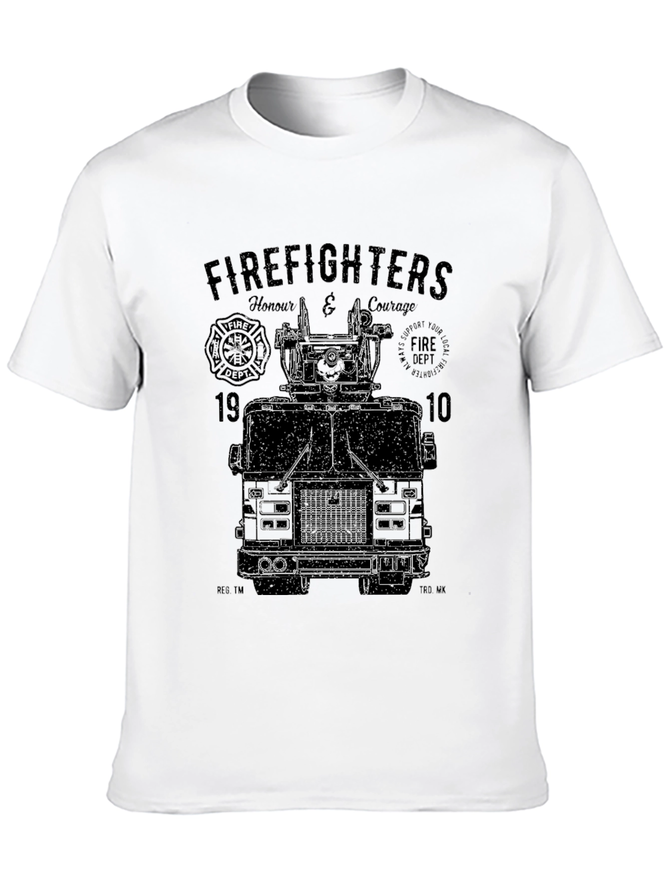 Firefighters Honour Courage Graphic T-Shirt