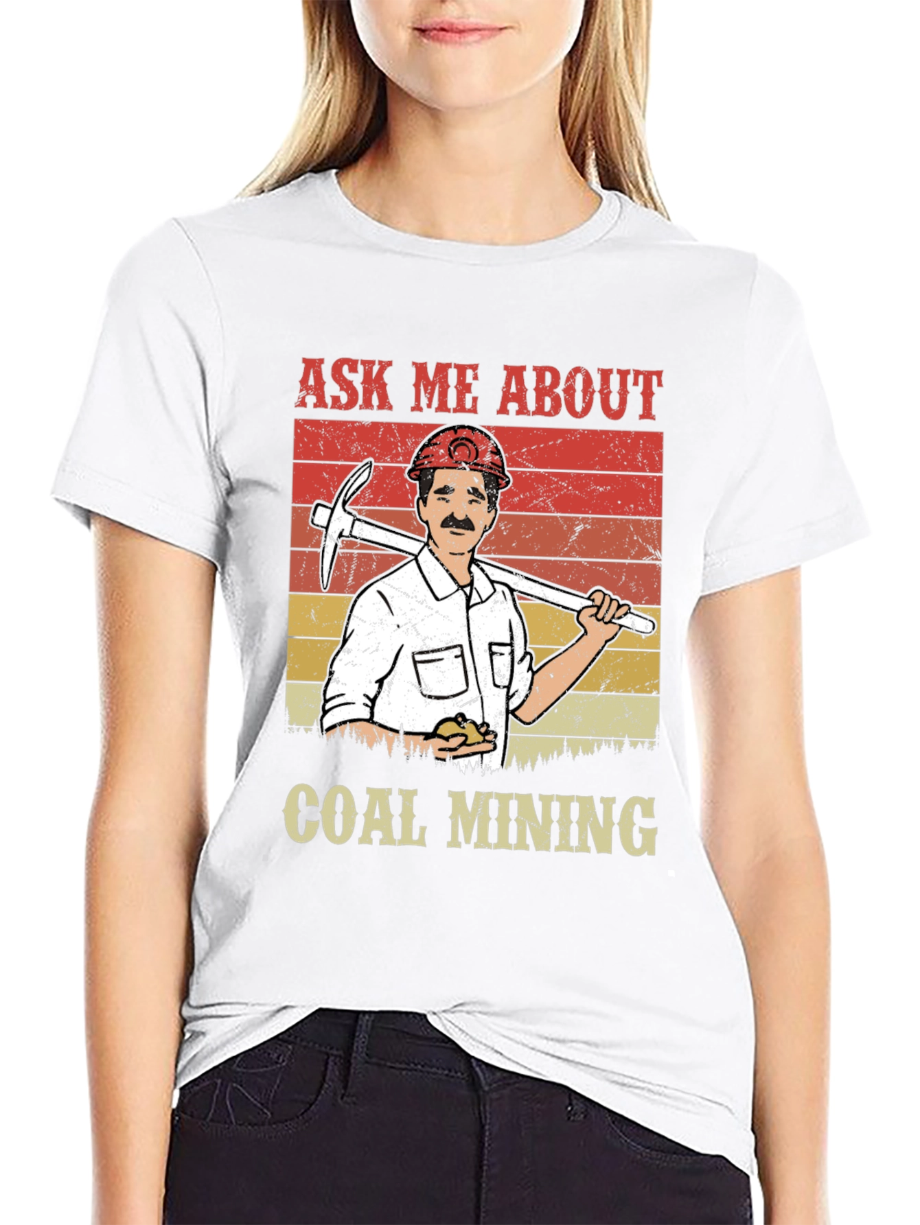 Ask Me About Coal Mining T-Shirt