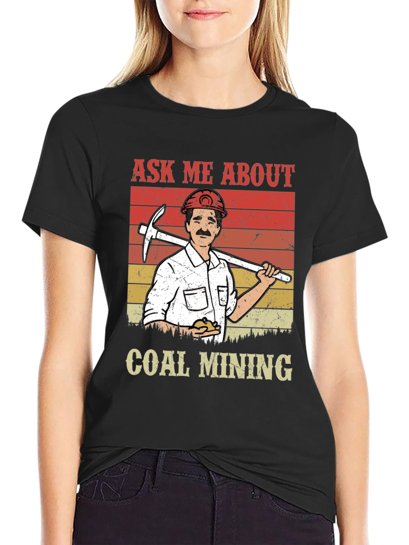 Ask Me About Coal Mining T-Shirt