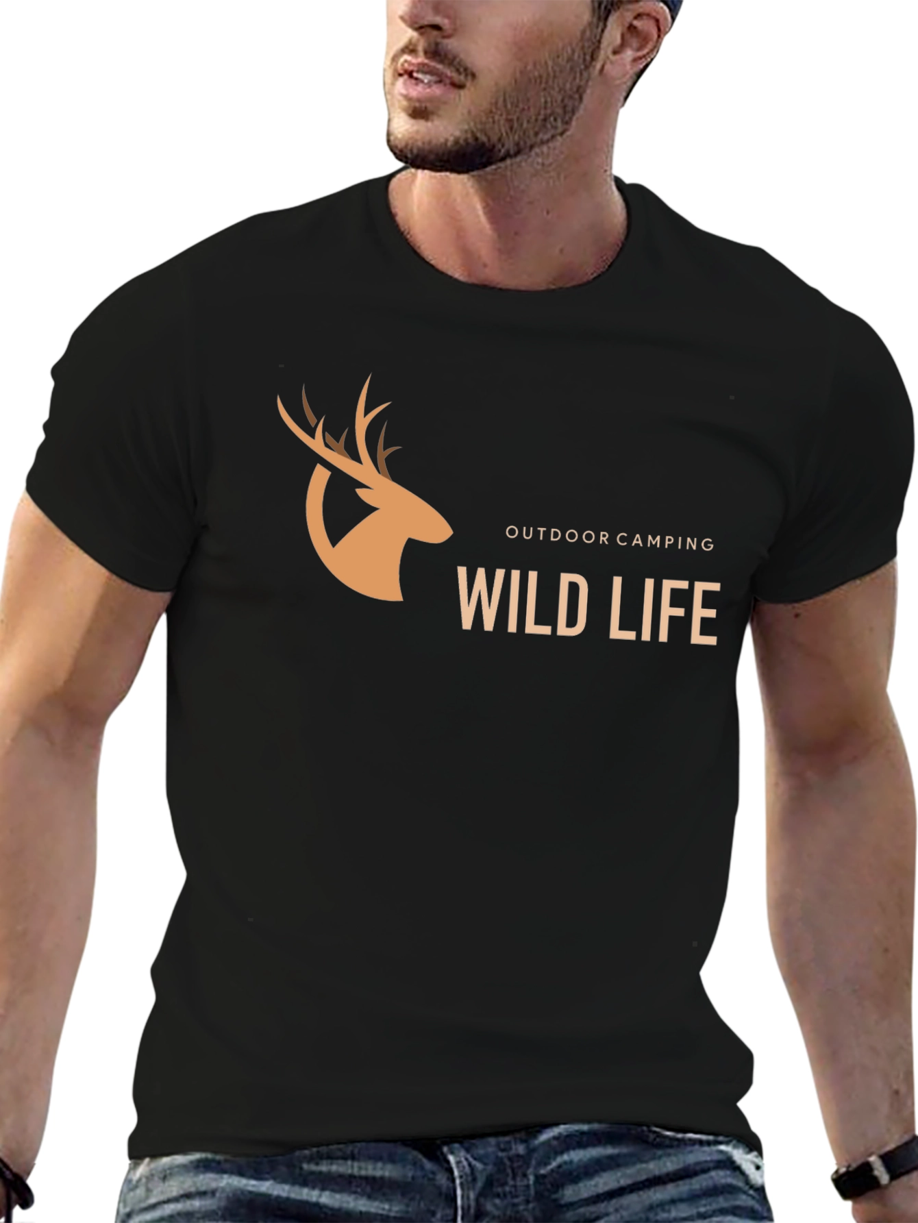 Wild Life Graphic Tee | Outdoor Camping Shirt