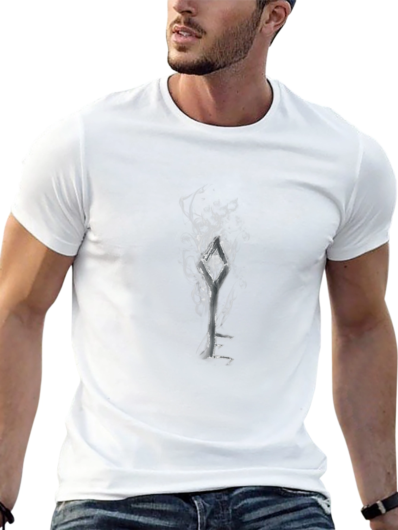 Mystic Key Graphic Black T-Shirt