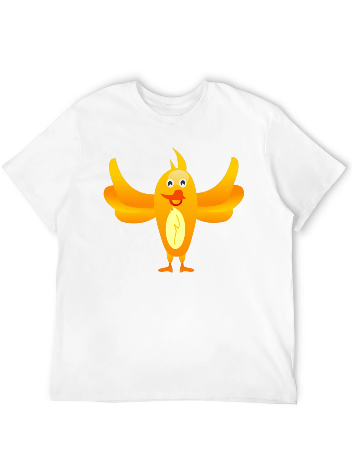 Funny Bird Graphic Tee - Unisex Black T-Shirt