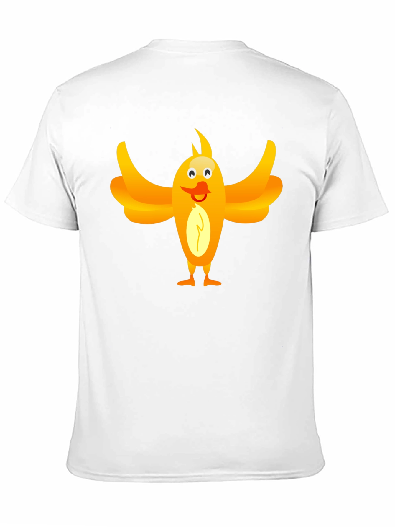 Funny Bird Graphic Tee - Unisex Black T-Shirt