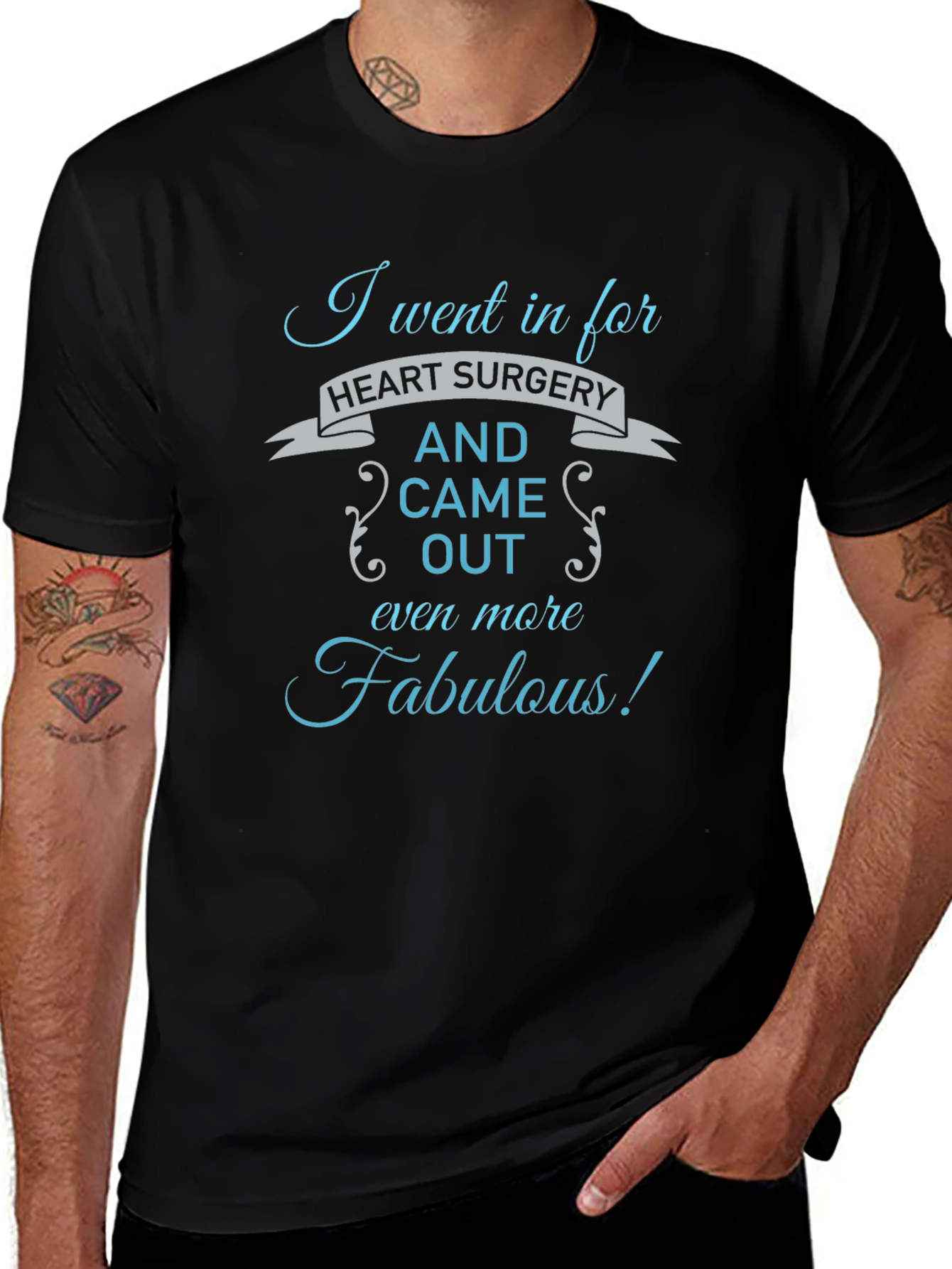 Funny Heart Surgery Recovery T-Shirt Fabulous Gift