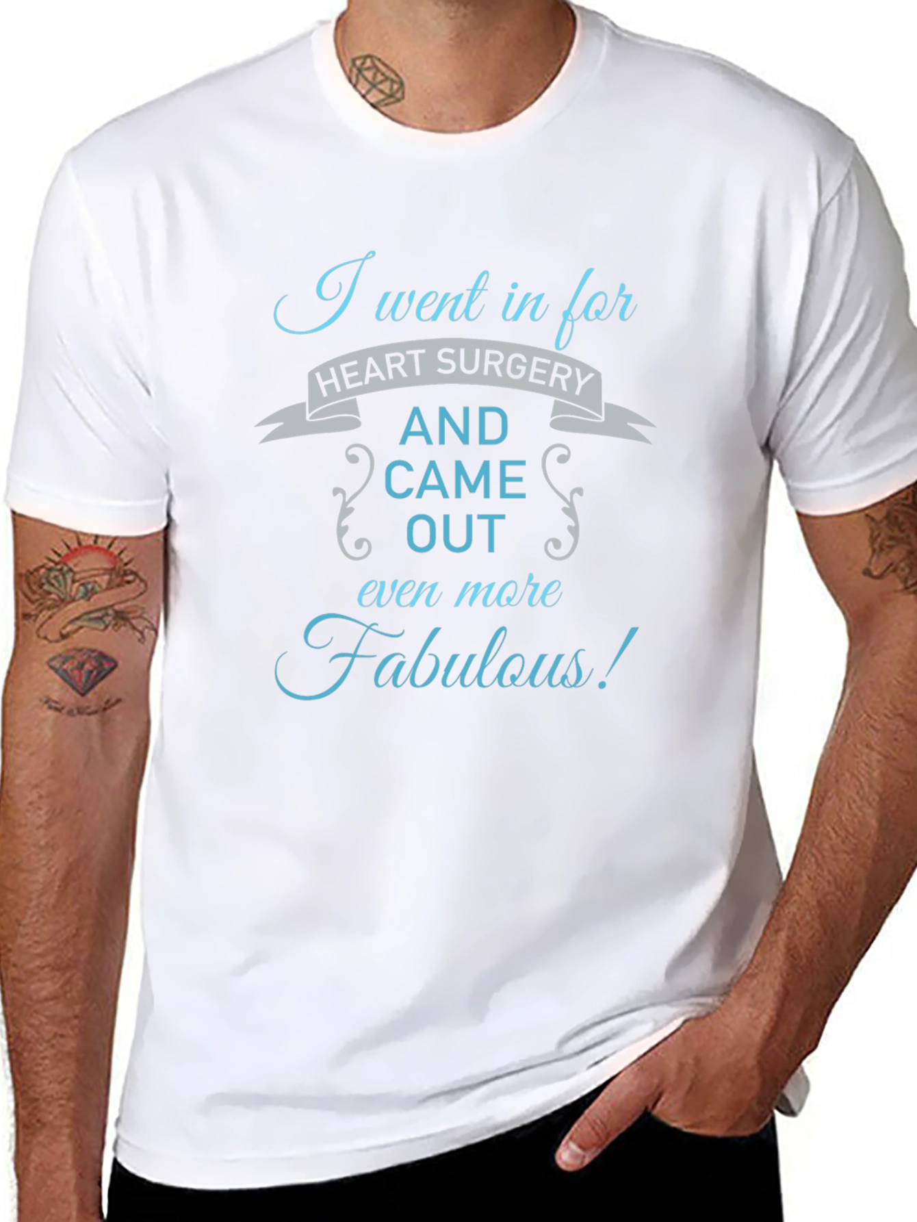 Funny Heart Surgery Recovery T-Shirt Fabulous Gift