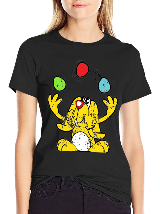 Juggling Easter Bunny T-Shirt
