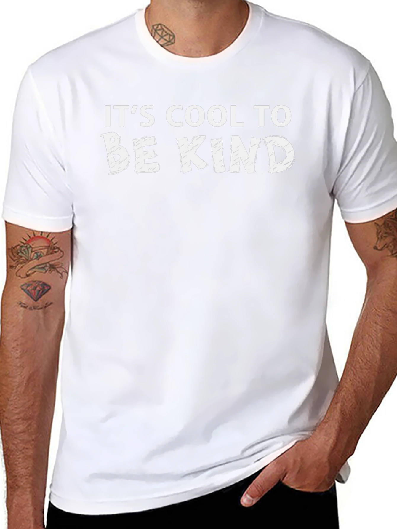 Its Cool to Be Kind Black T-Shirt