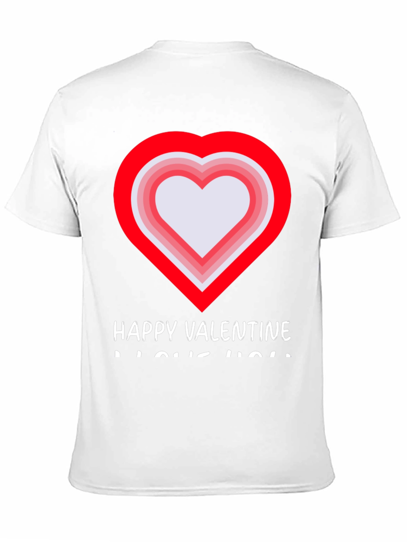 Valentines Day Heart Graphic T-Shirt