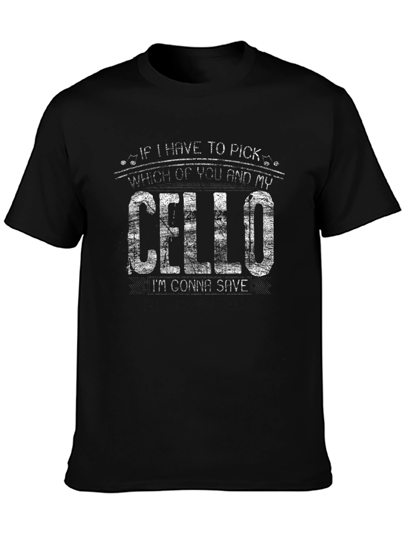 Cello Lover T-Shirt - Musical Humor Tee