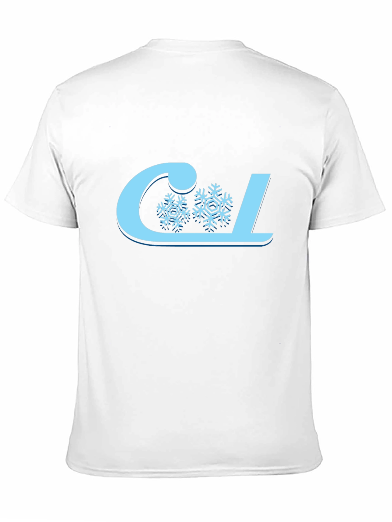 Cool Winter T-Shirt - Snowflake Design