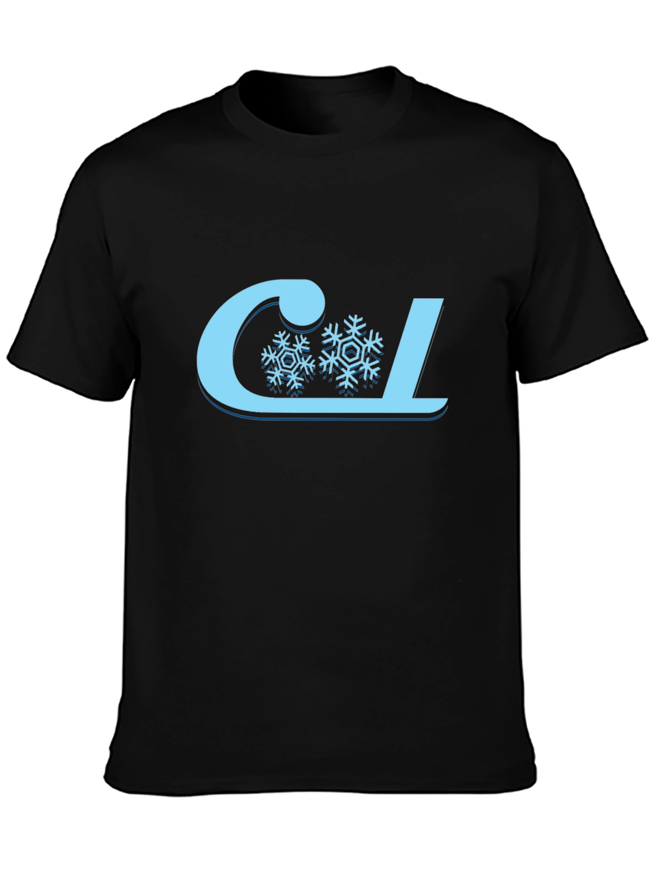 Cool Winter T-Shirt - Snowflake Design
