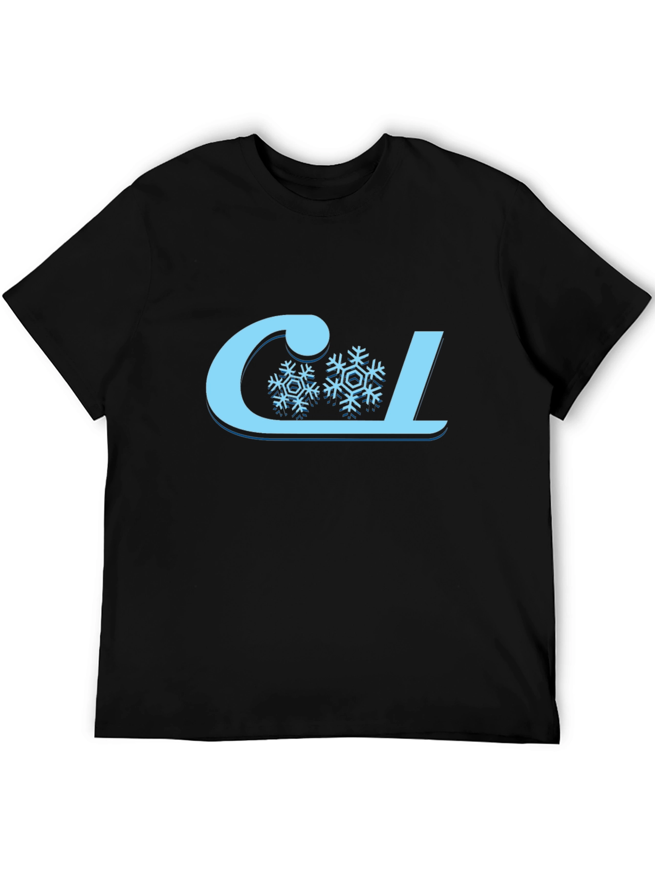 Cool Winter T-Shirt - Snowflake Design