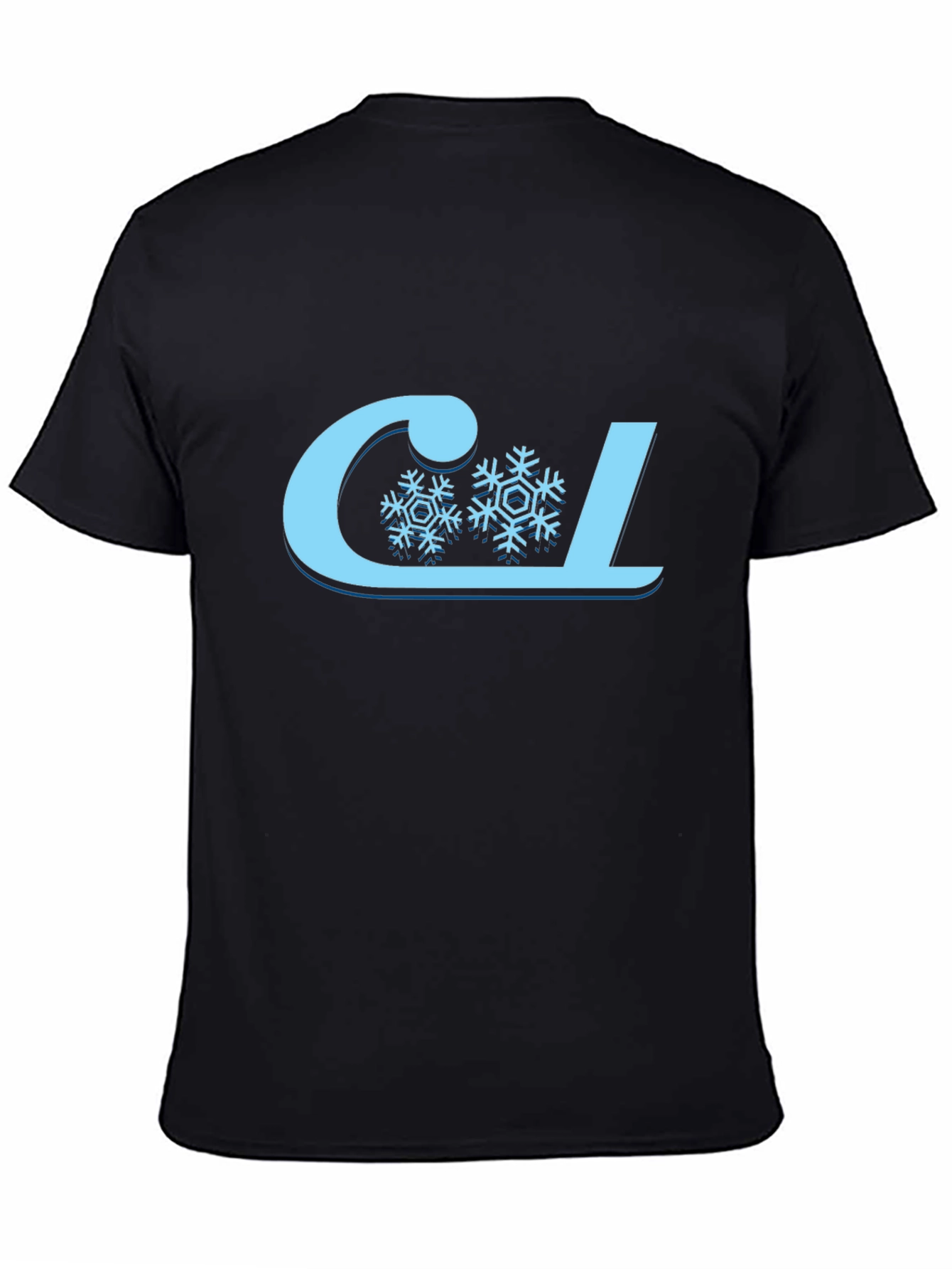 Cool Winter T-Shirt - Snowflake Design