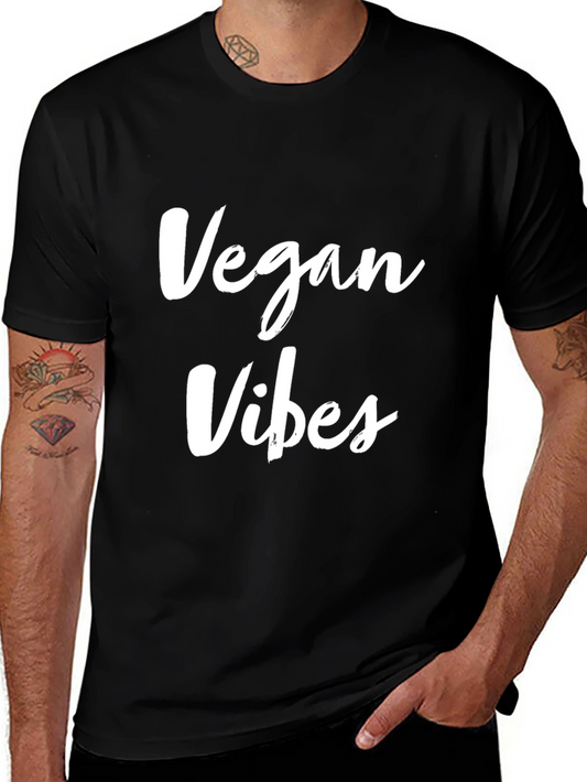 Vegan Vibes Graphic Tee - Stylish & Comfortable T-Shirt