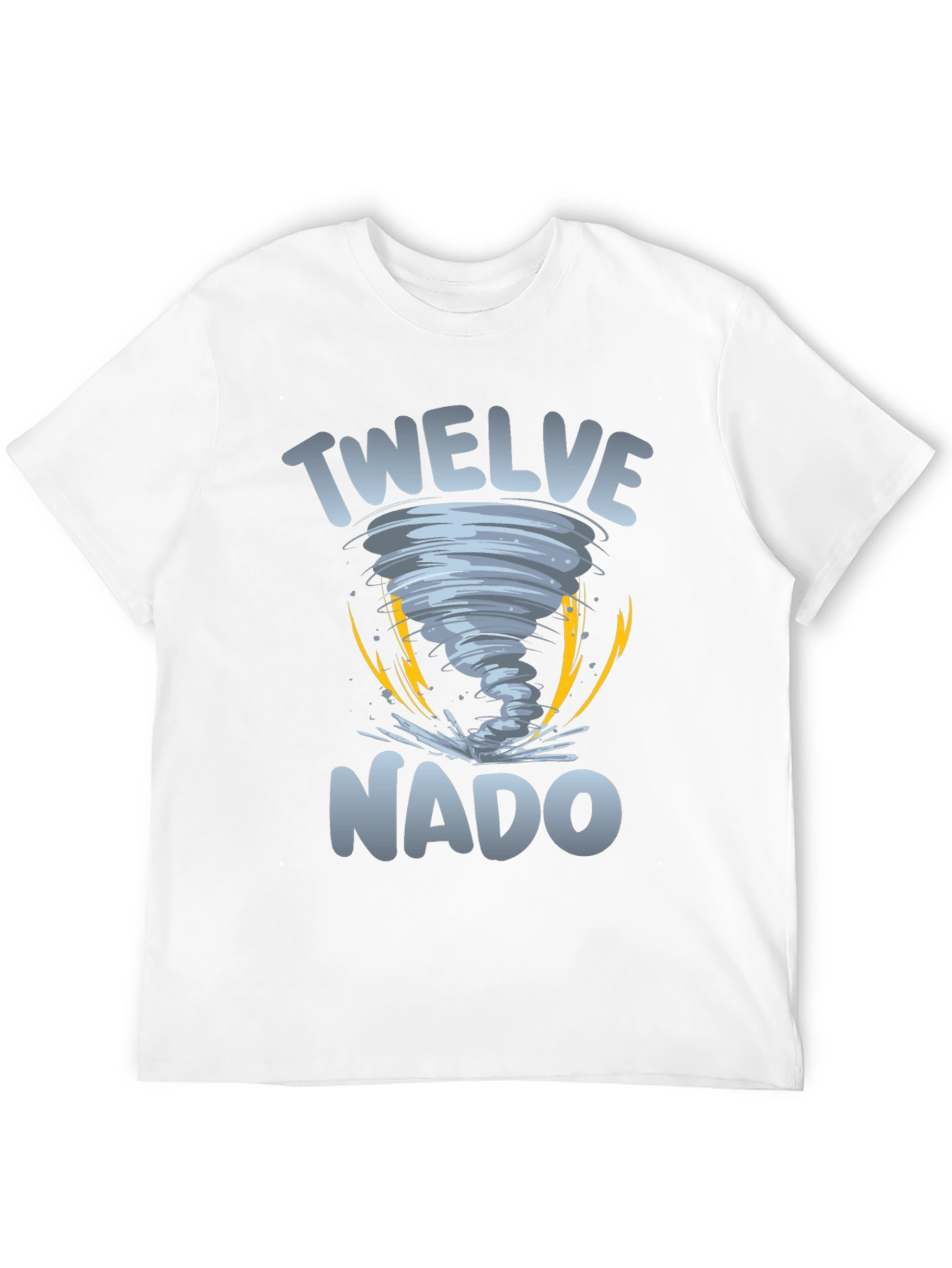 Twelve-Nado Graphic Black T-Shirt