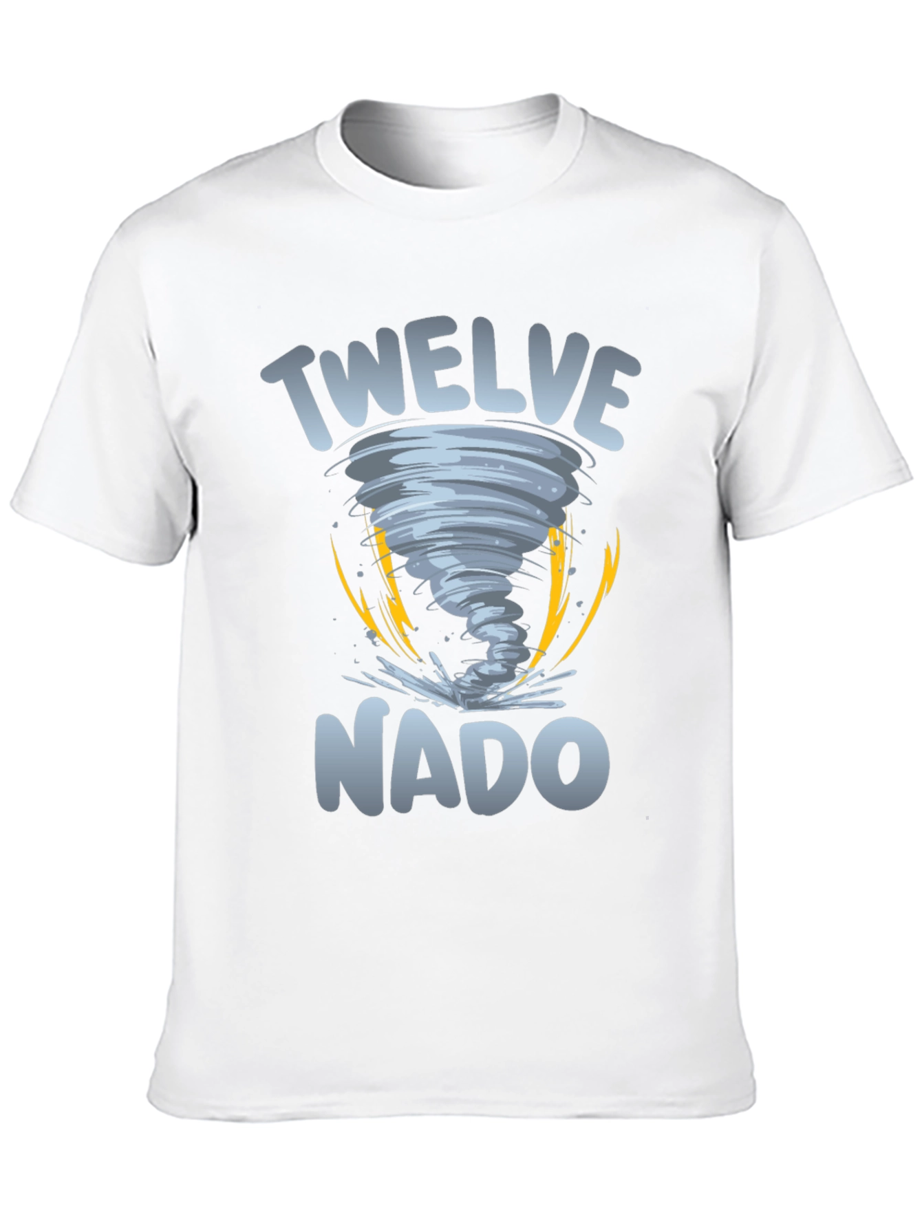 Twelve-Nado Graphic Black T-Shirt
