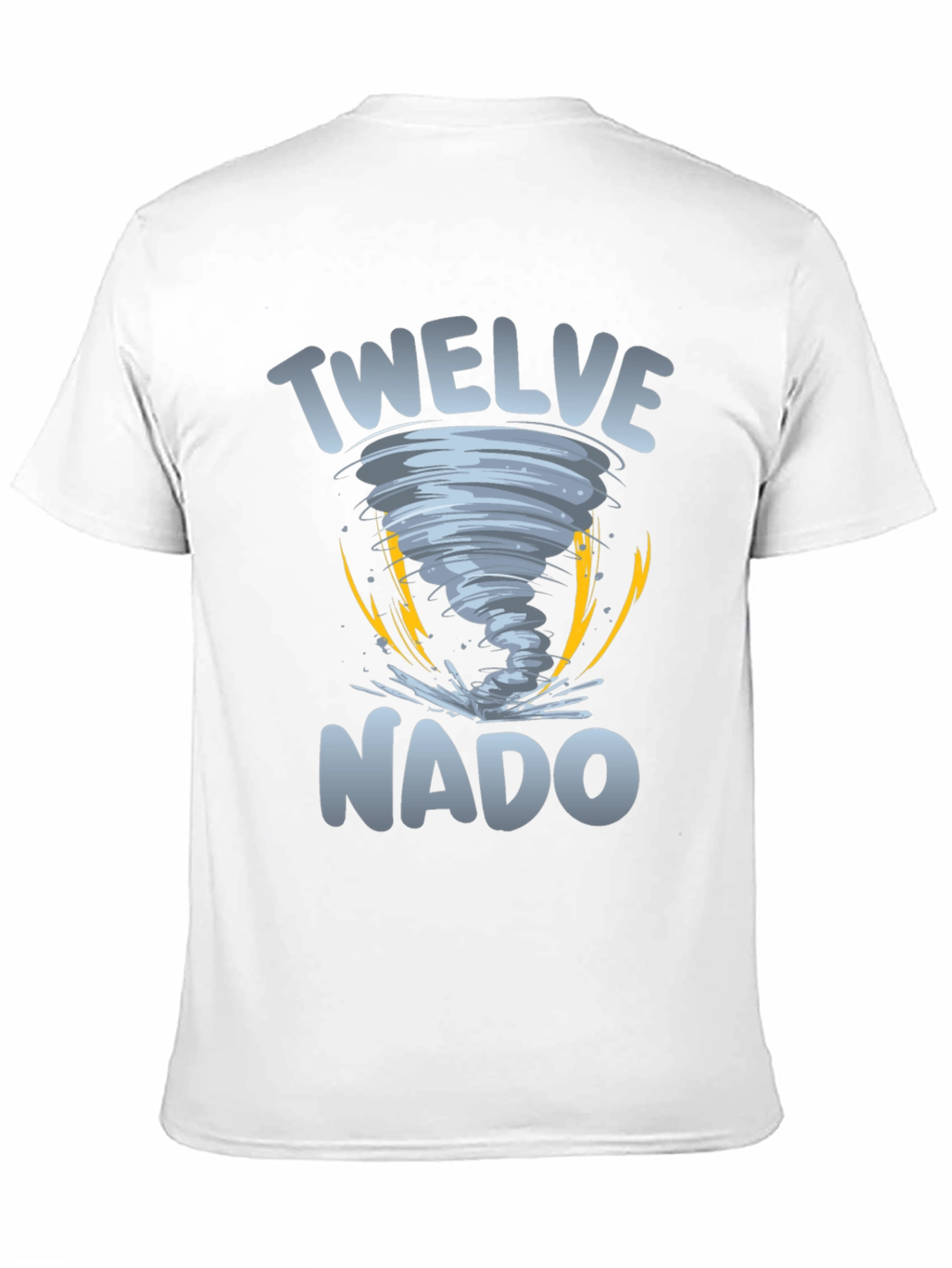 Twelve-Nado Graphic Black T-Shirt