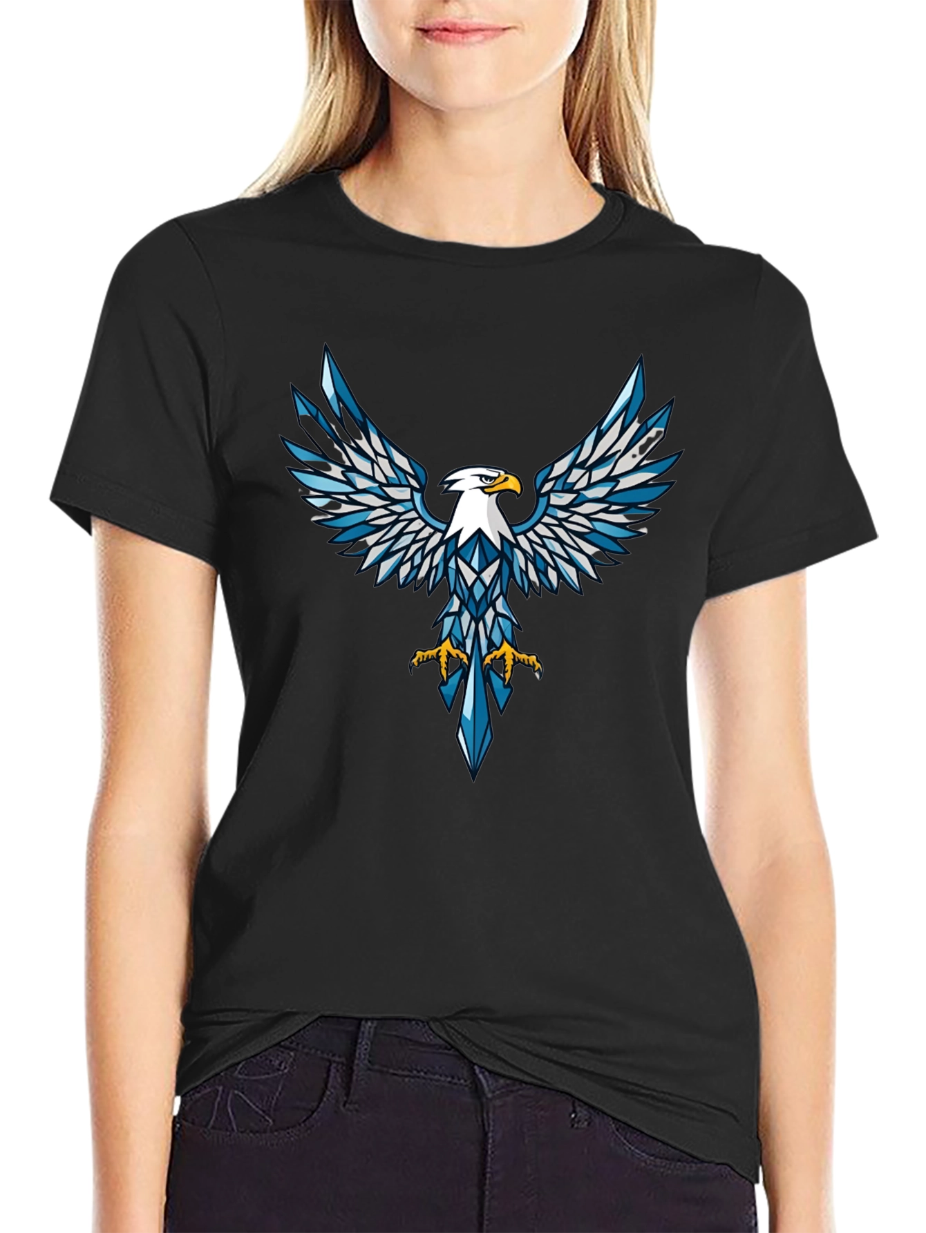 Eagle Graphic Tee - Bold Design Soft Fabric