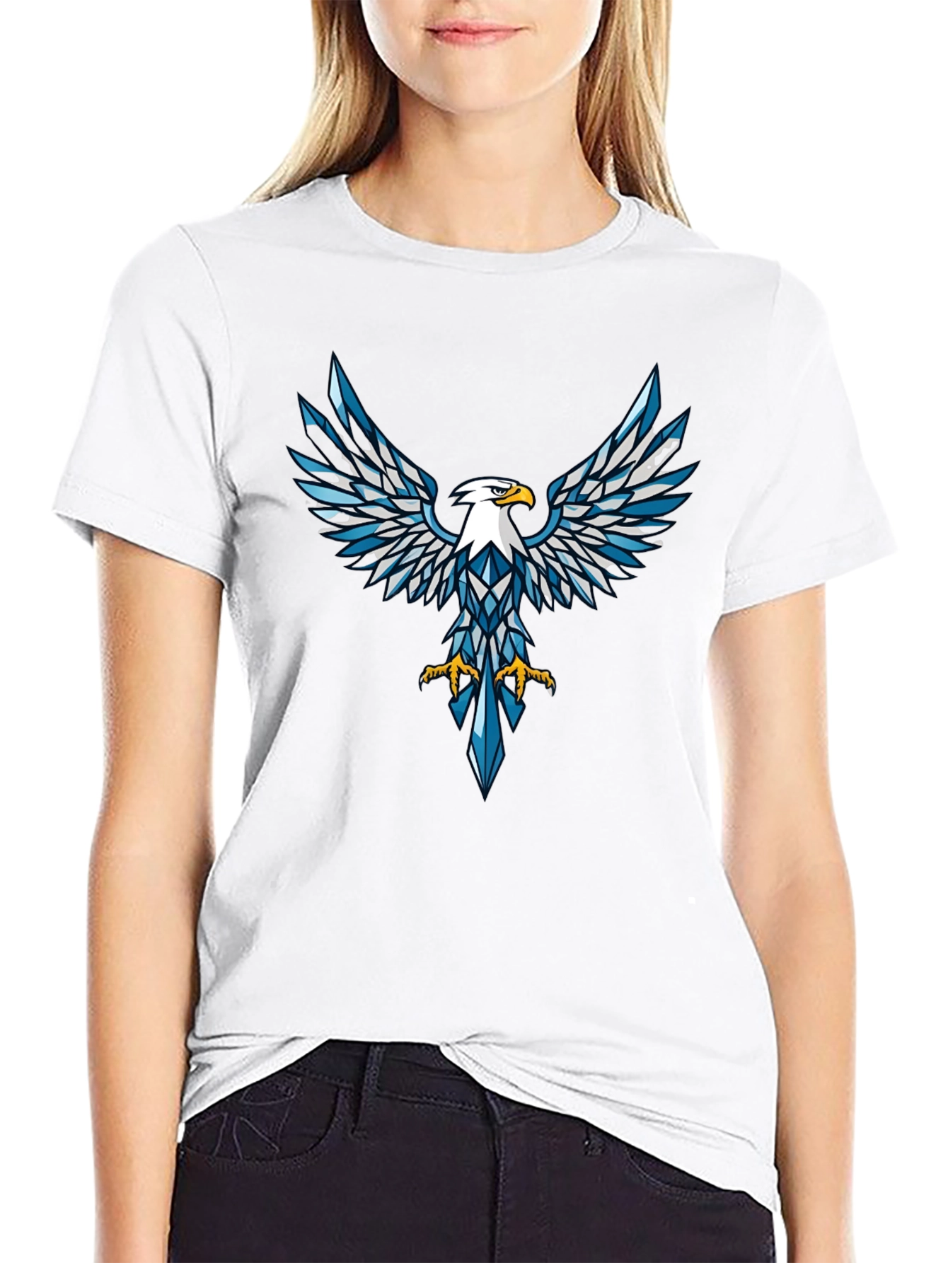 Eagle Graphic Tee - Bold Design Soft Fabric