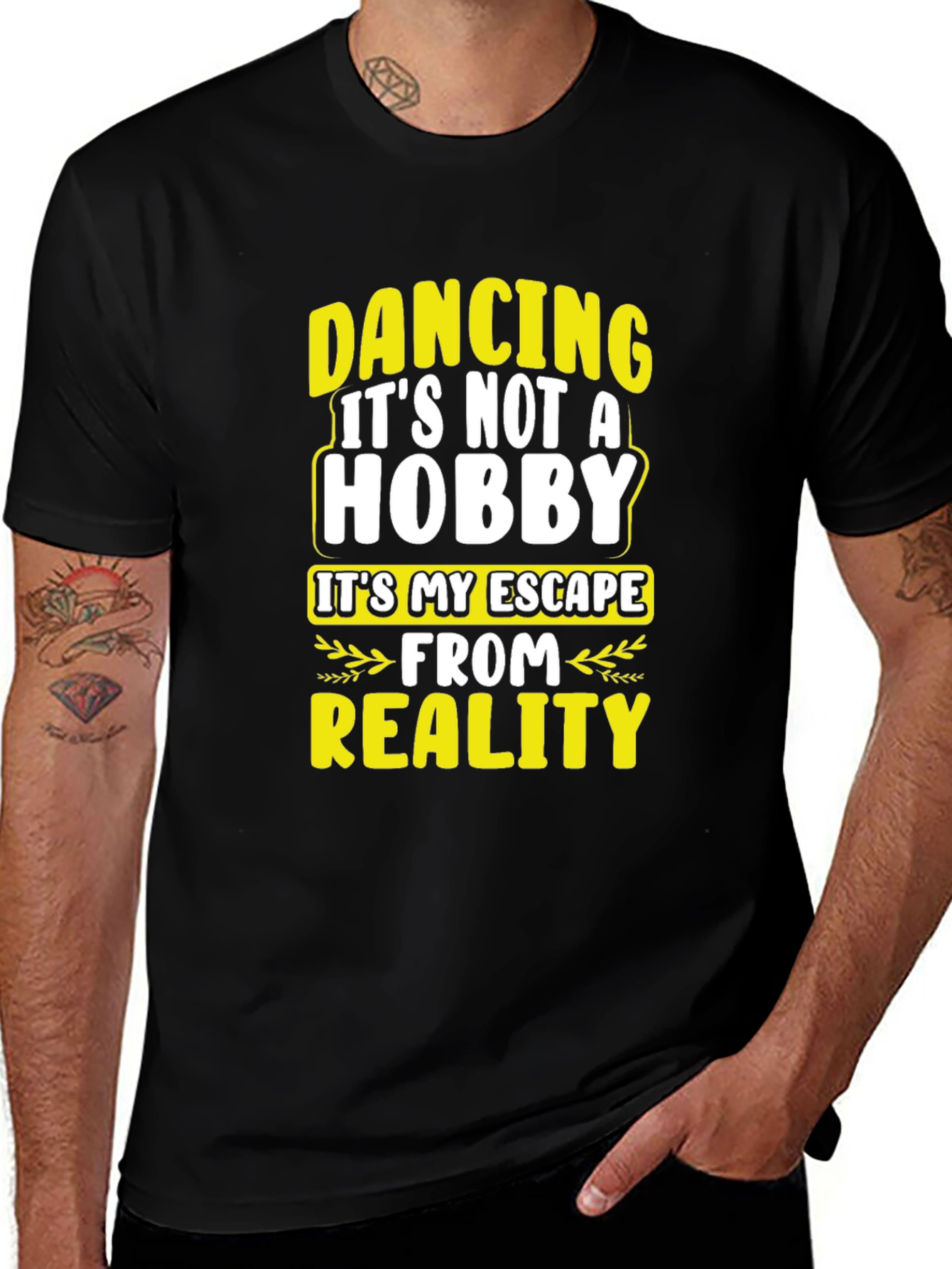 Dancing Escape Reality Graphic T-Shirt