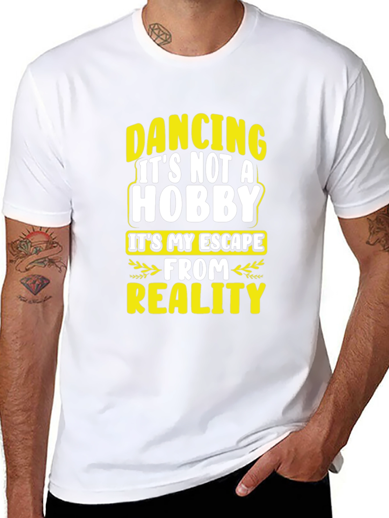 Dancing Escape Reality Graphic T-Shirt