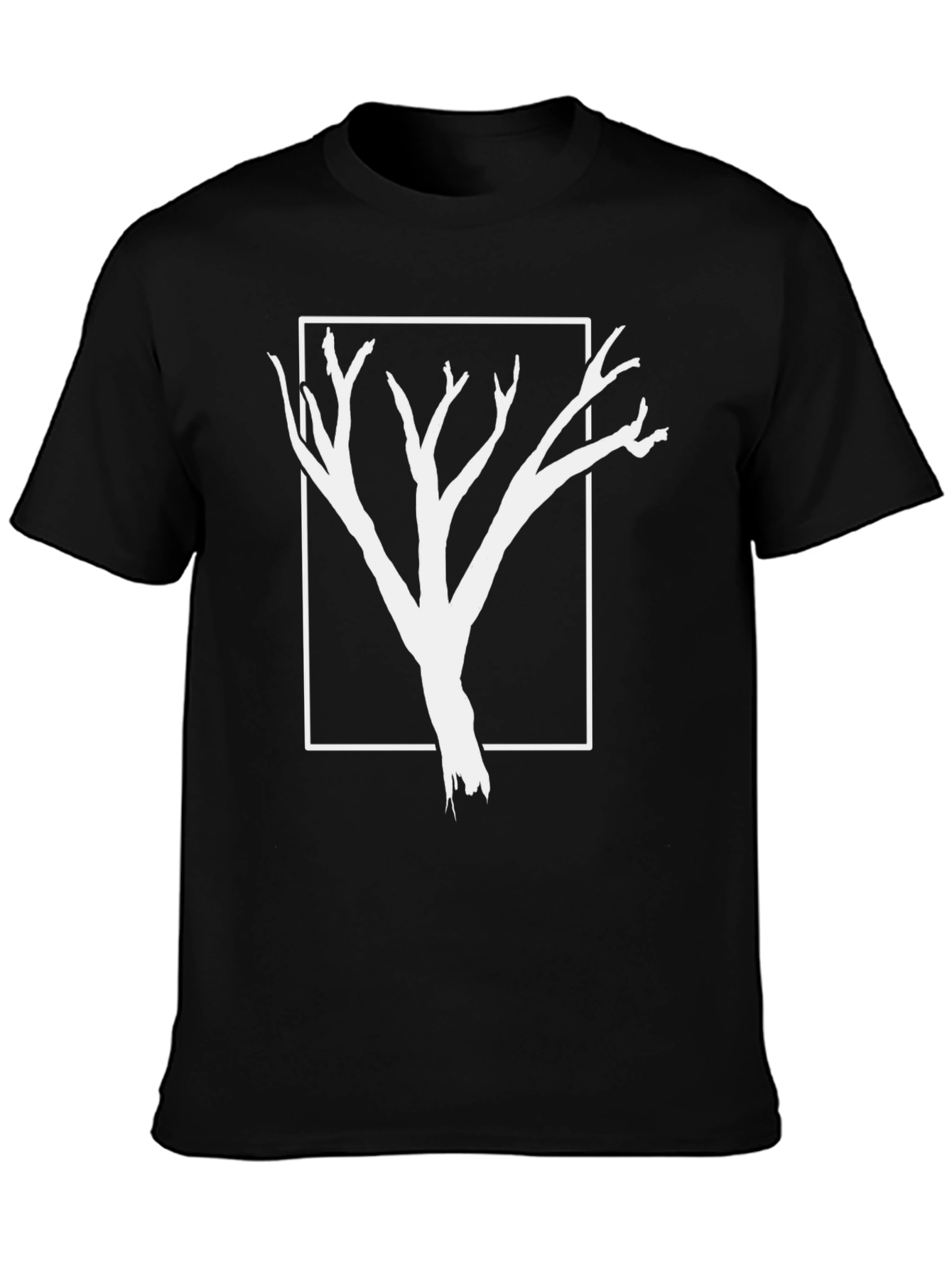 Abstract Tree Graphic Tee - Modern Nature Design