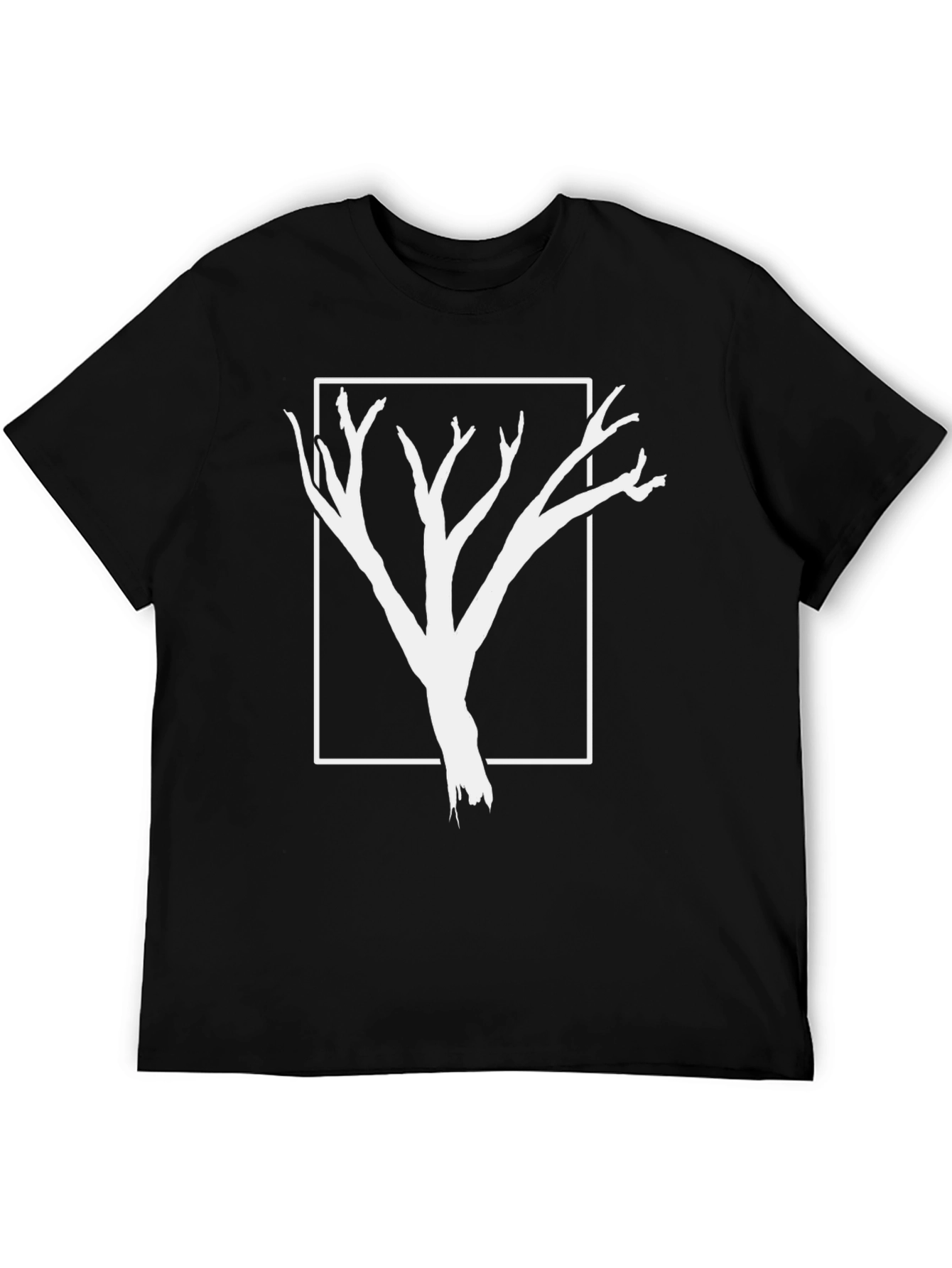 Abstract Tree Graphic Tee - Modern Nature Design