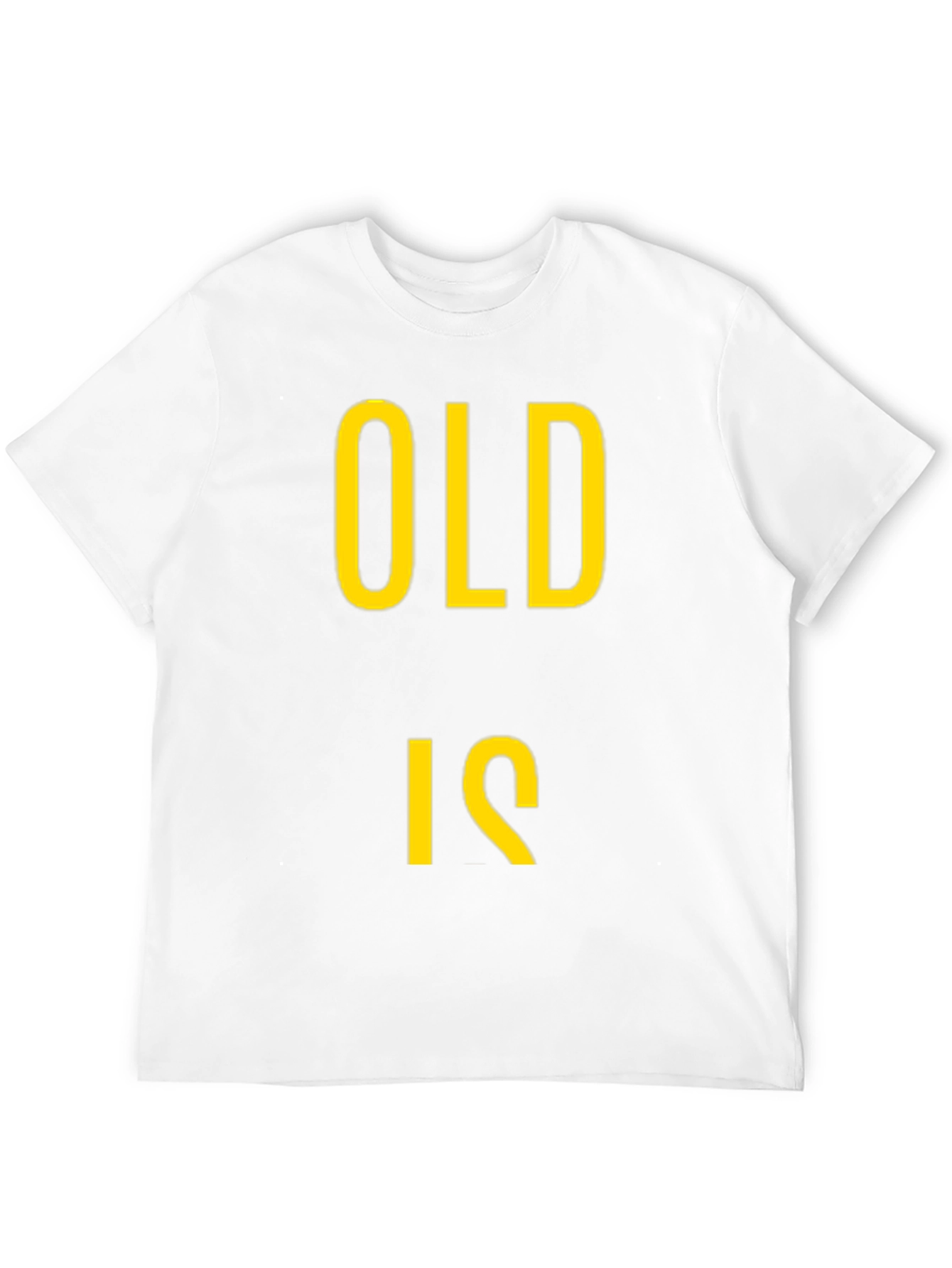 Old Is Gold Black Graphic Tee