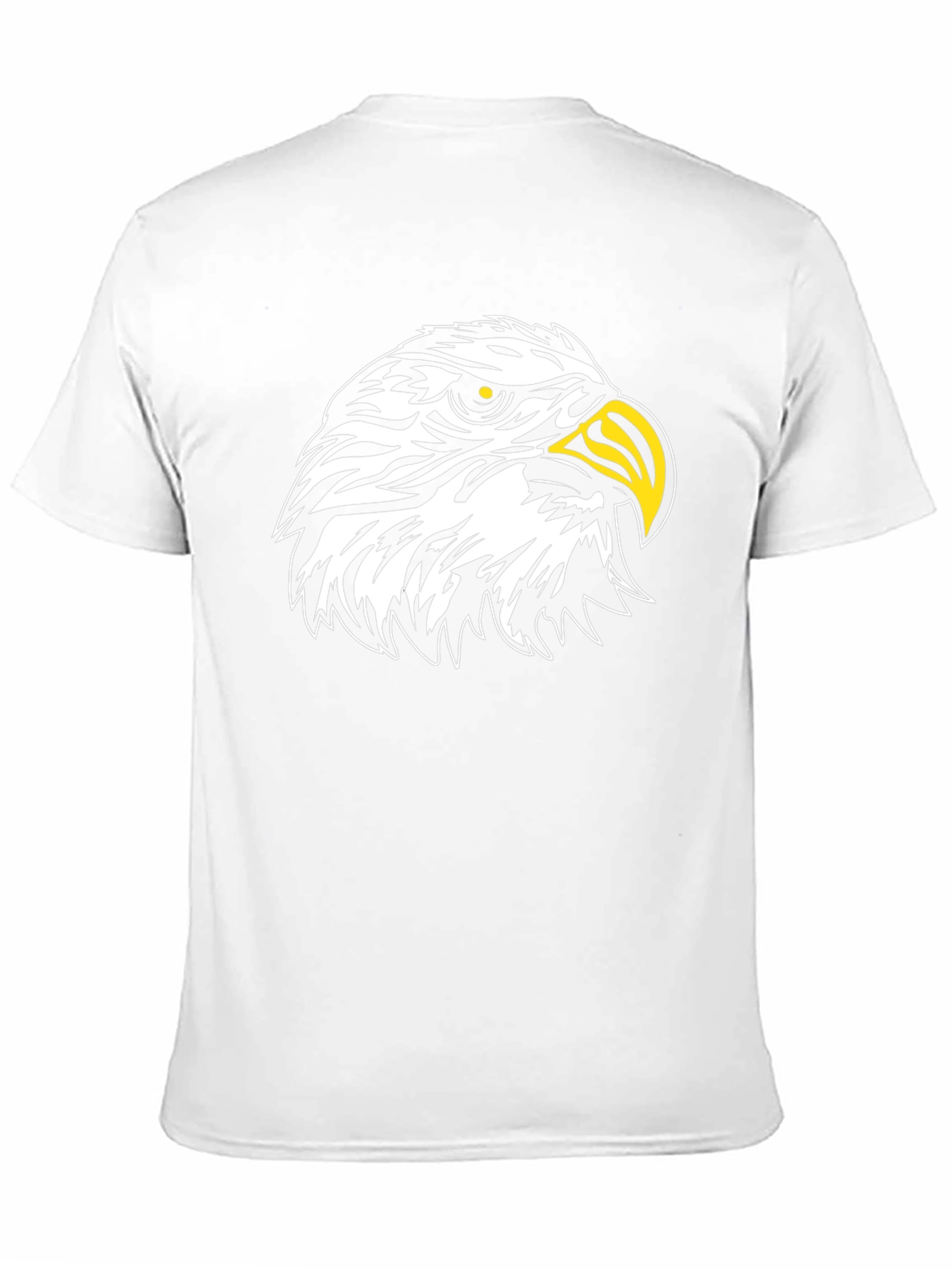 Black Eagle Graphic Tee - Striking Bird Design