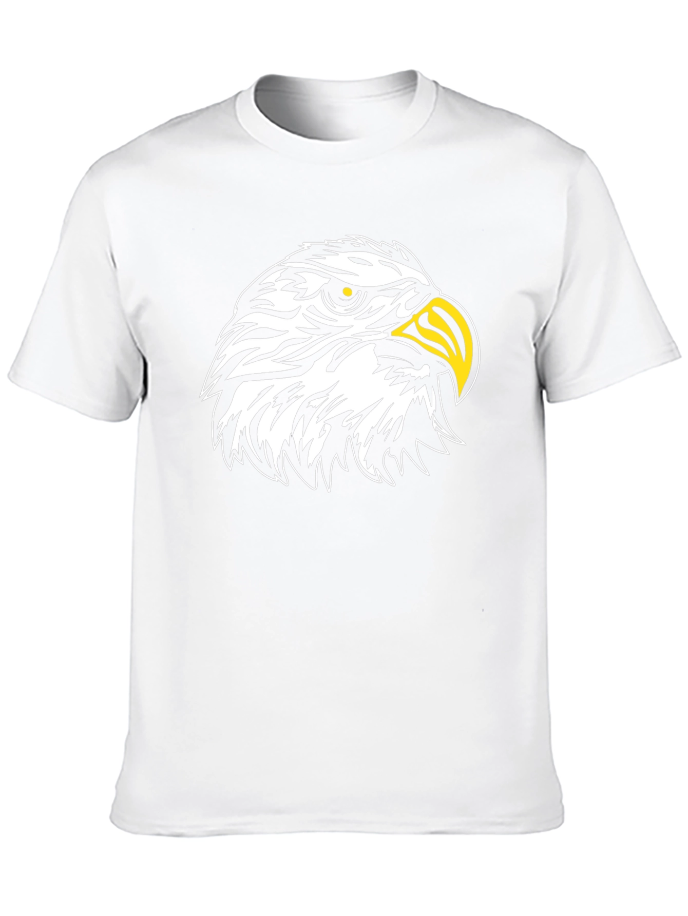 Black Eagle Graphic Tee - Striking Bird Design