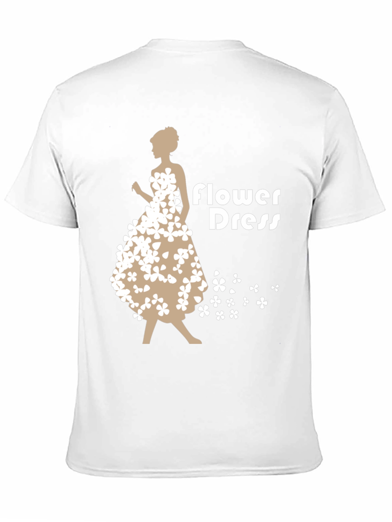 Flower Dress Graphic T-Shirt