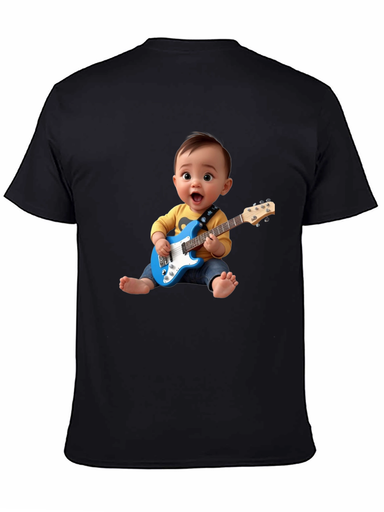 Baby Guitarist T-Shirt: Rock Star Style