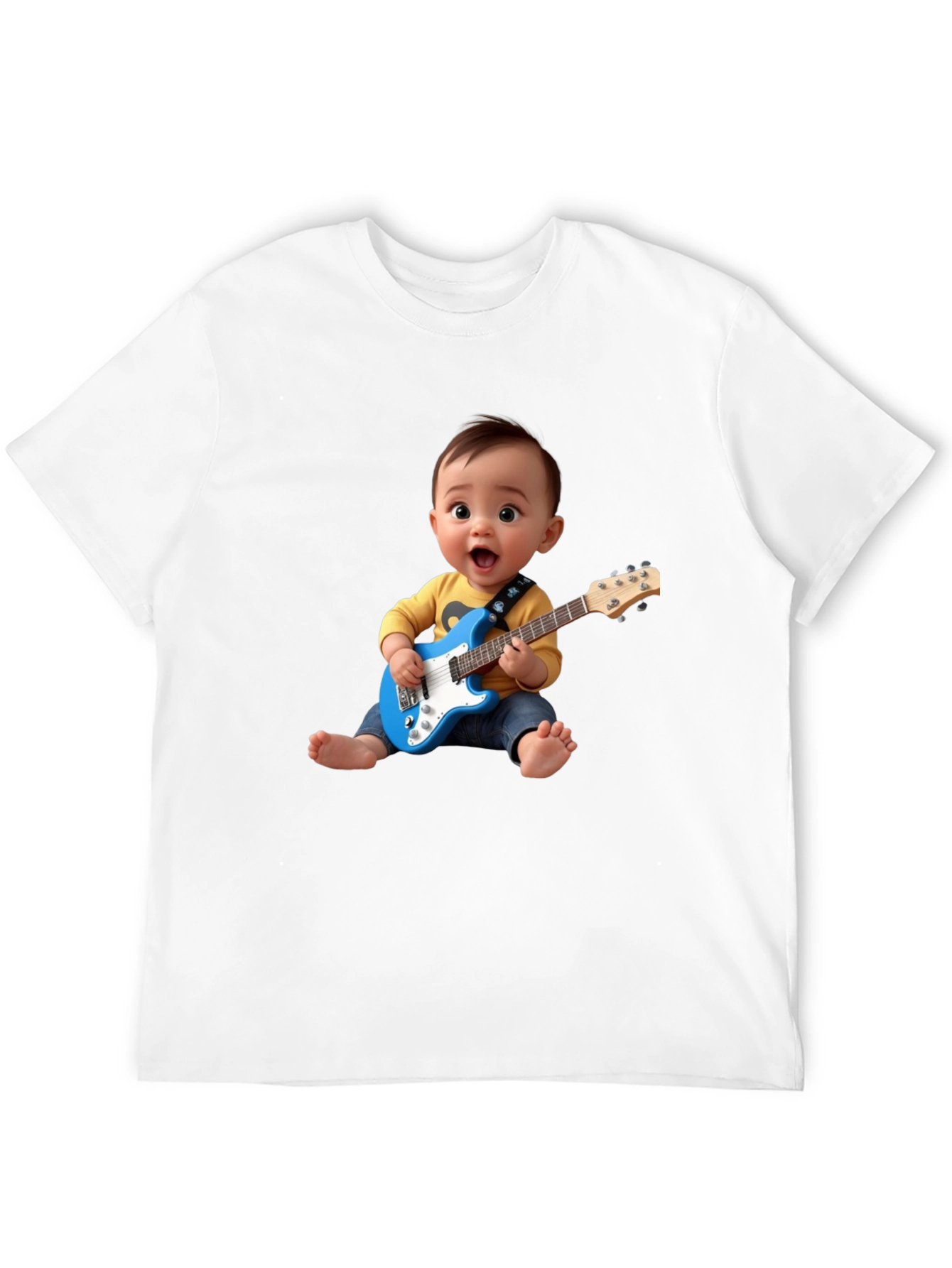 Baby Guitarist T-Shirt: Rock Star Style