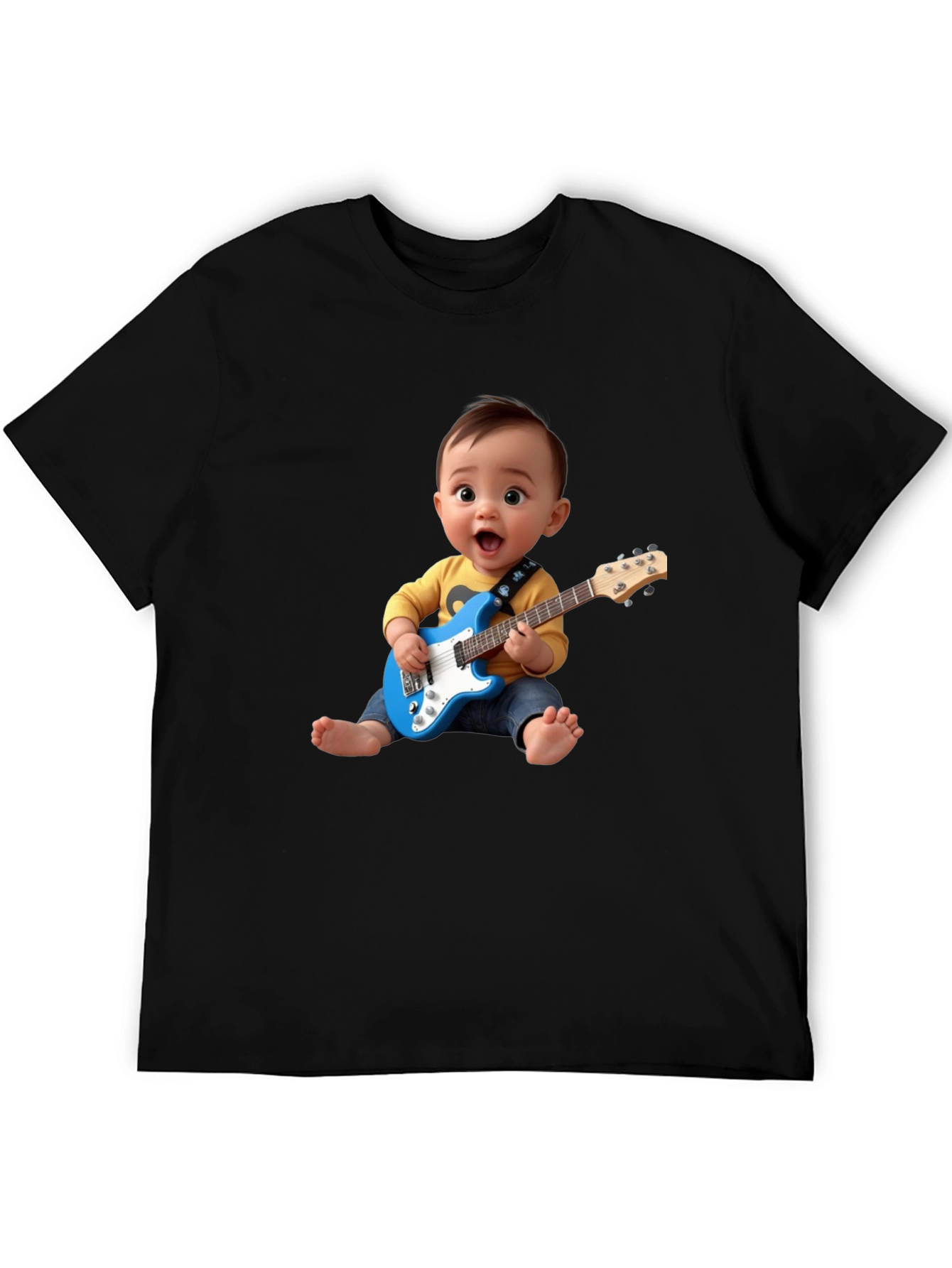 Baby Guitarist T-Shirt: Rock Star Style