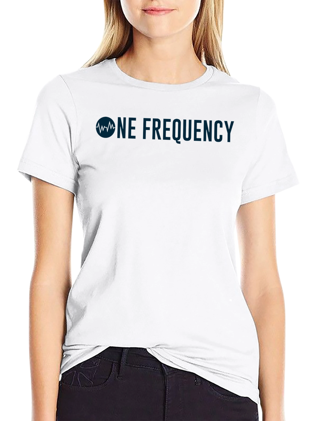 One Frequency Graphic T-Shirt - Black