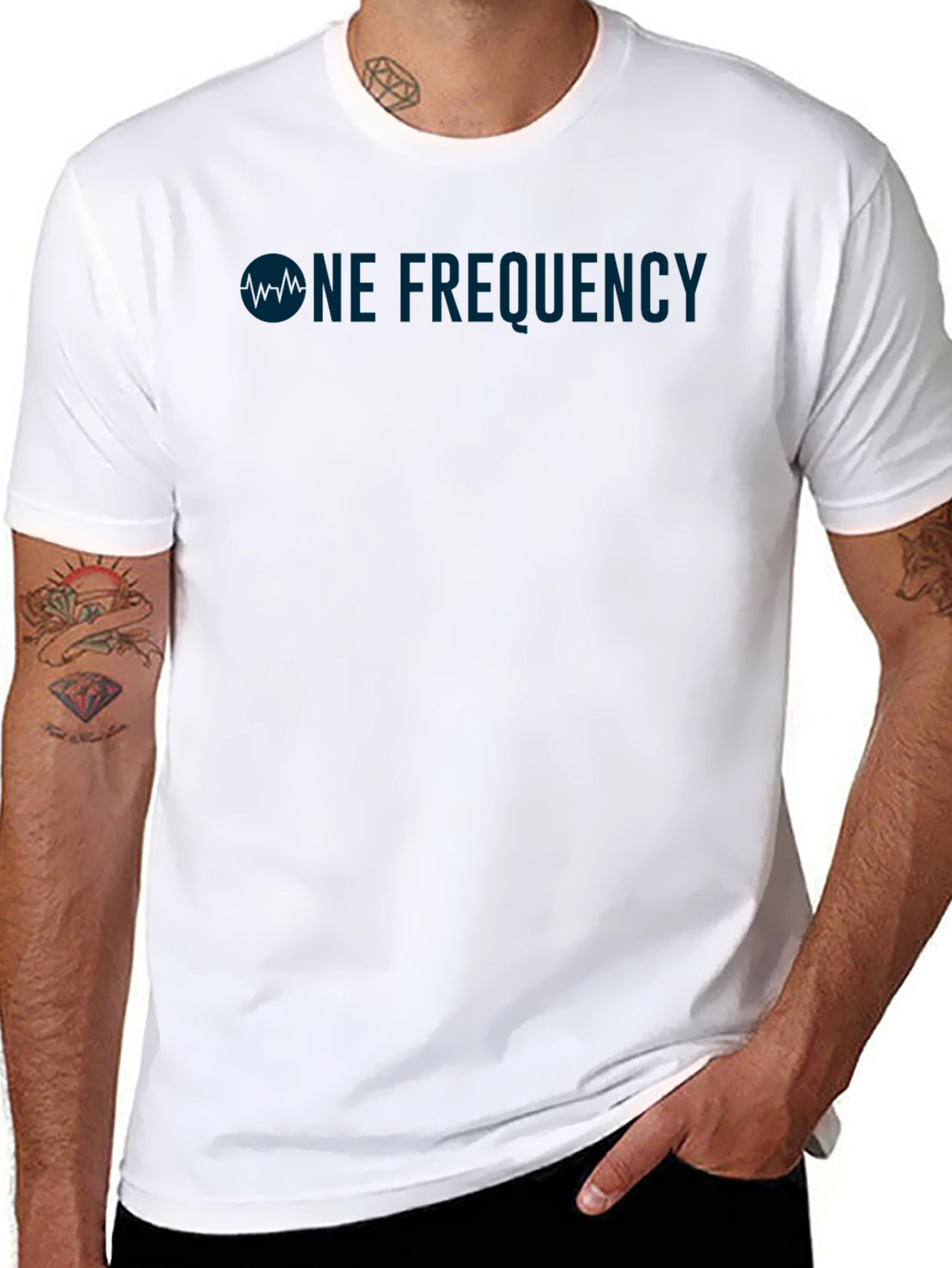 One Frequency Graphic T-Shirt - Black