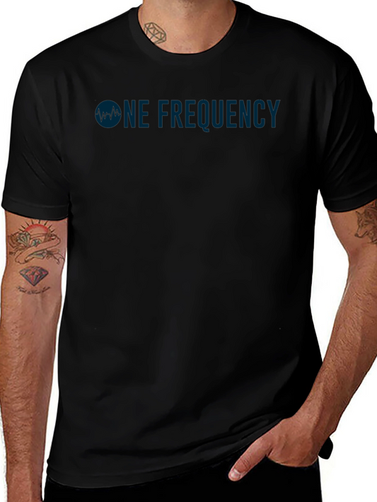 One Frequency Graphic T-Shirt - Black