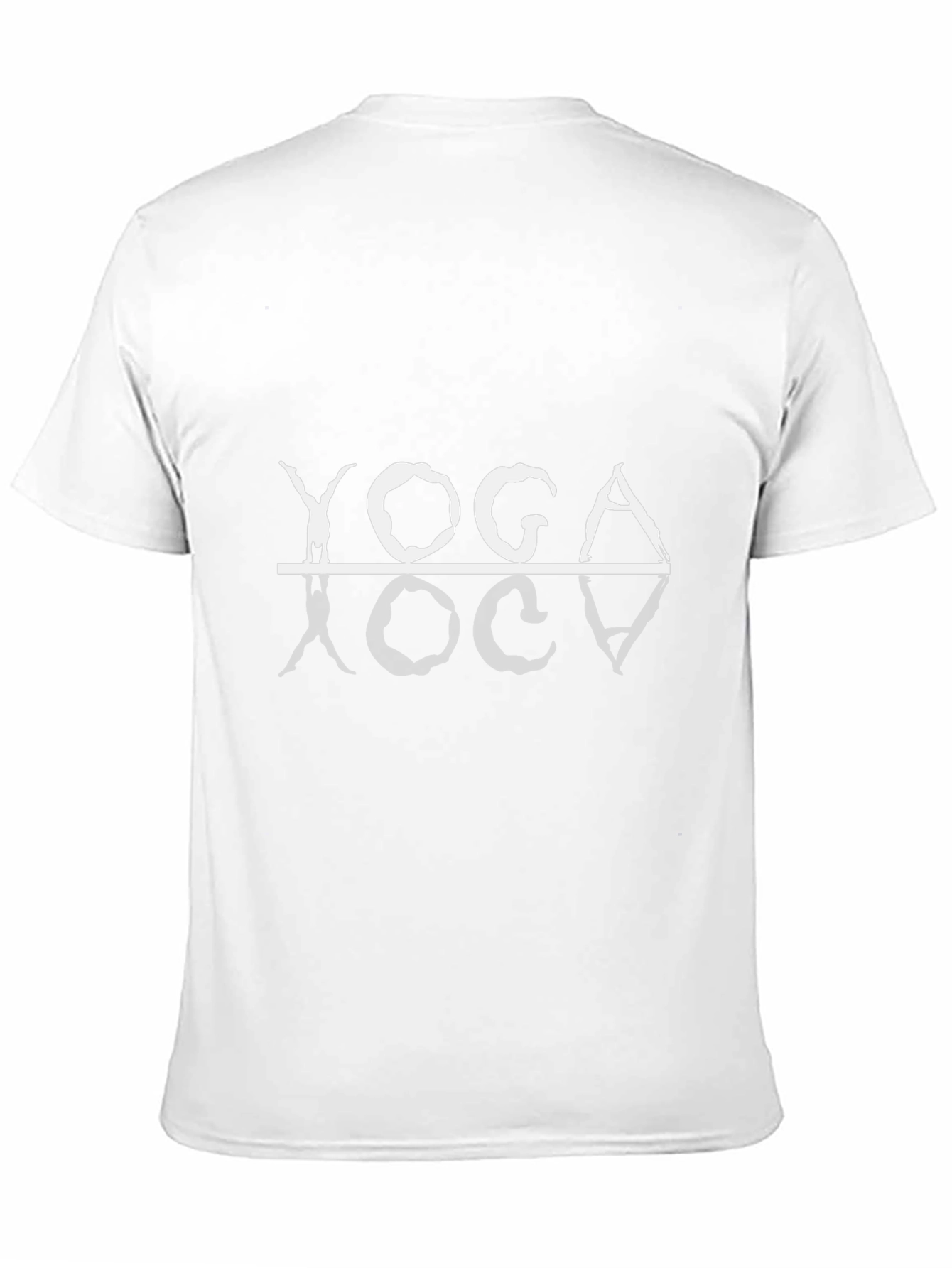 Yoga T-Shirt Black Cotton Graphic Tee