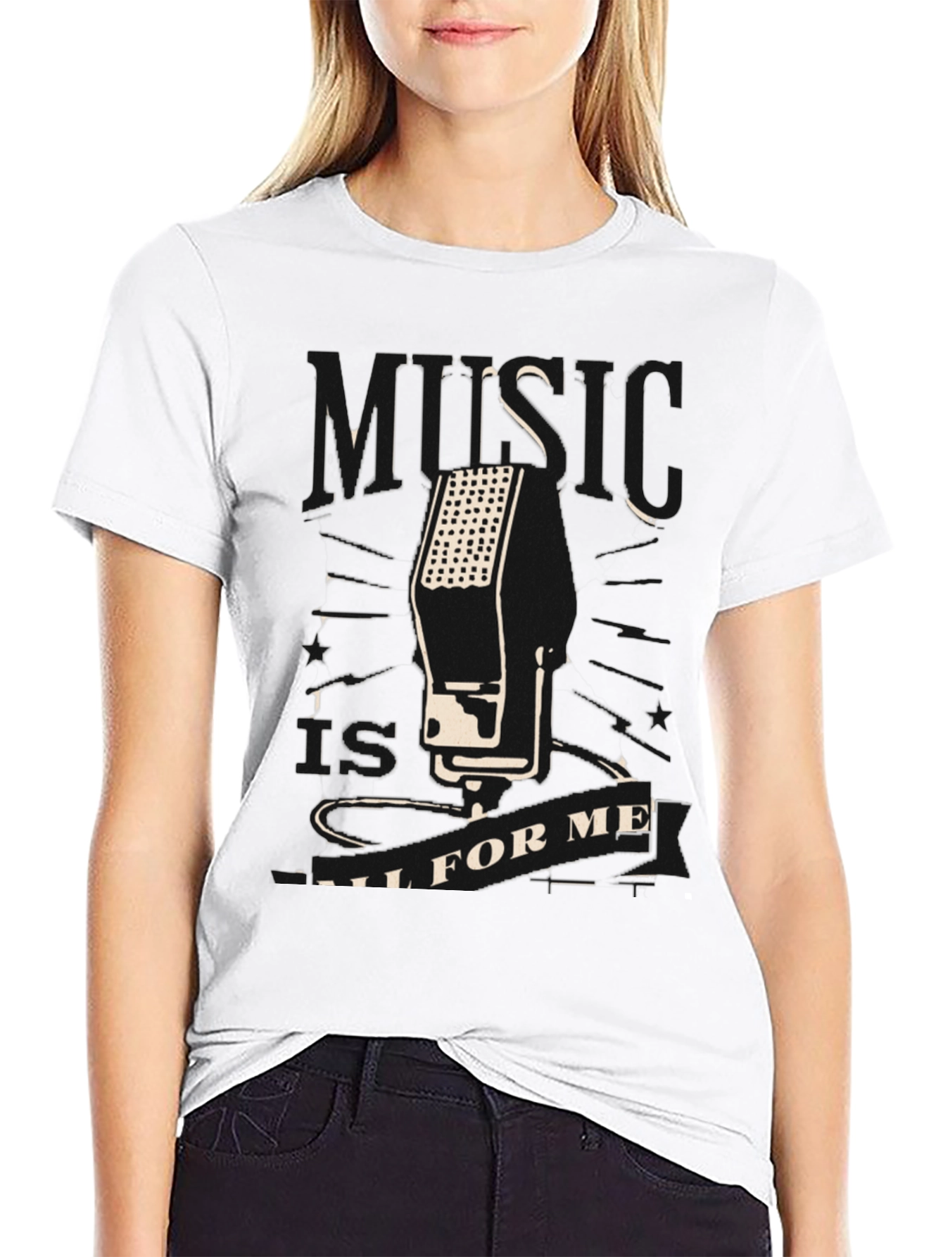 Music Is All For Me T-Shirt
