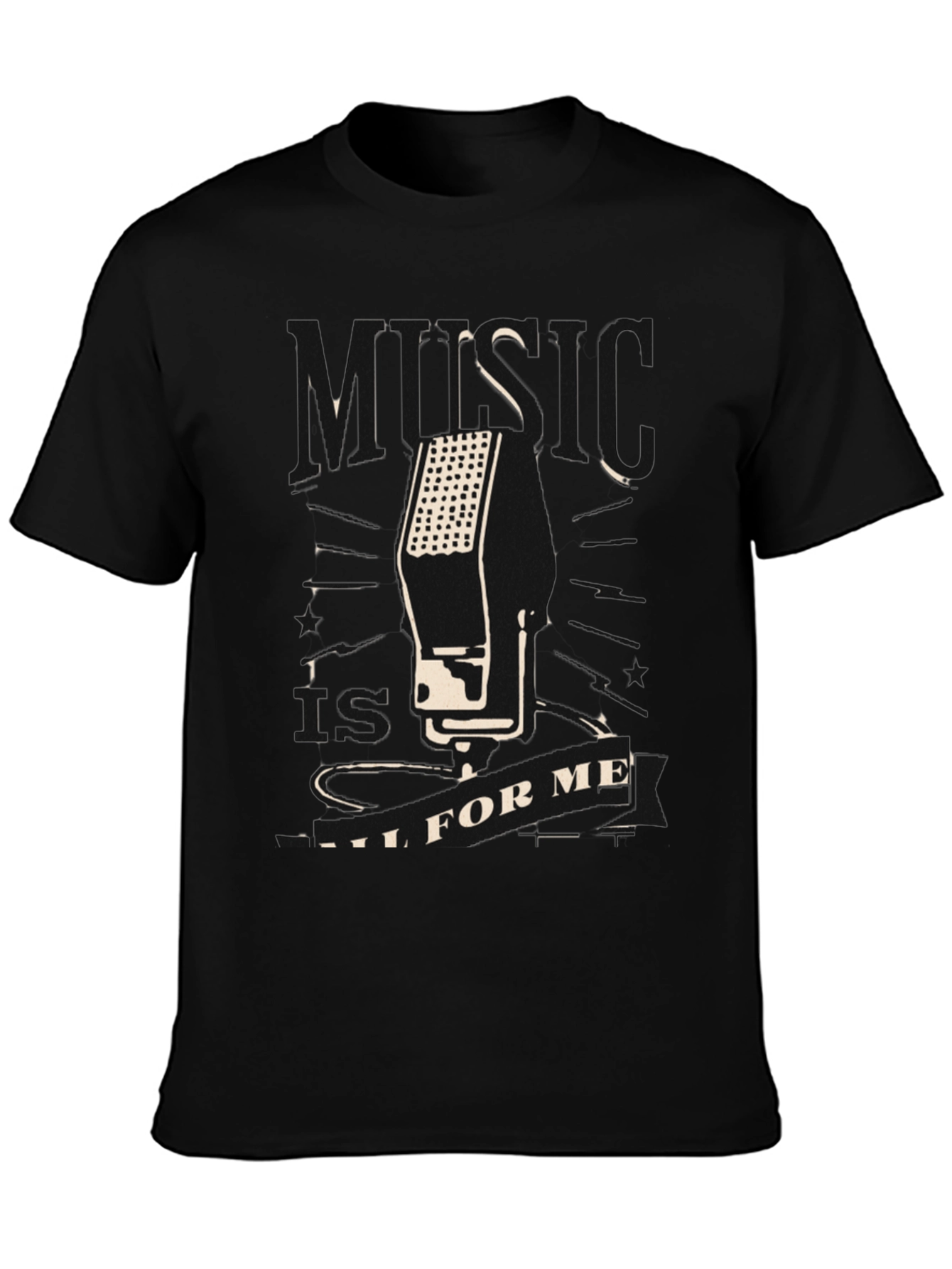 Music Is All For Me T-Shirt