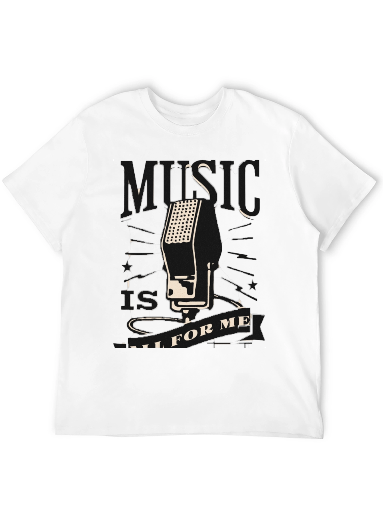 Music Is All For Me T-Shirt