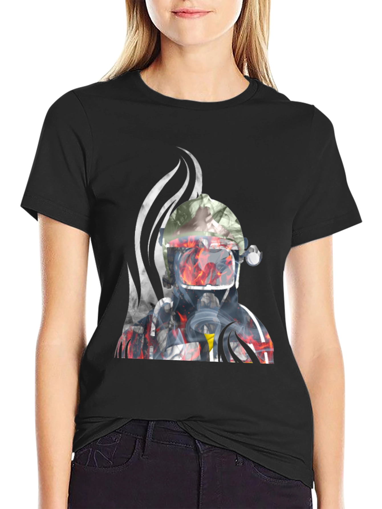 Firefighter T-Shirt - Unique Graphic Tee