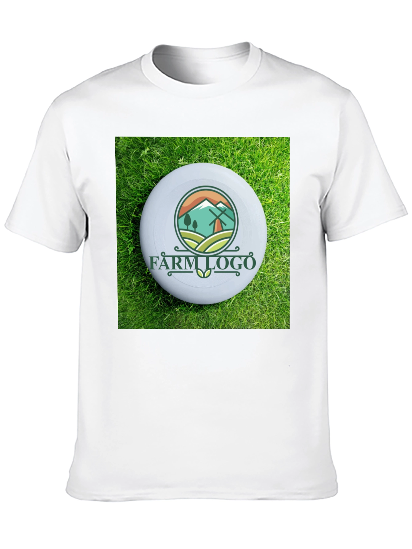Farm Logo Graphic T-Shirt