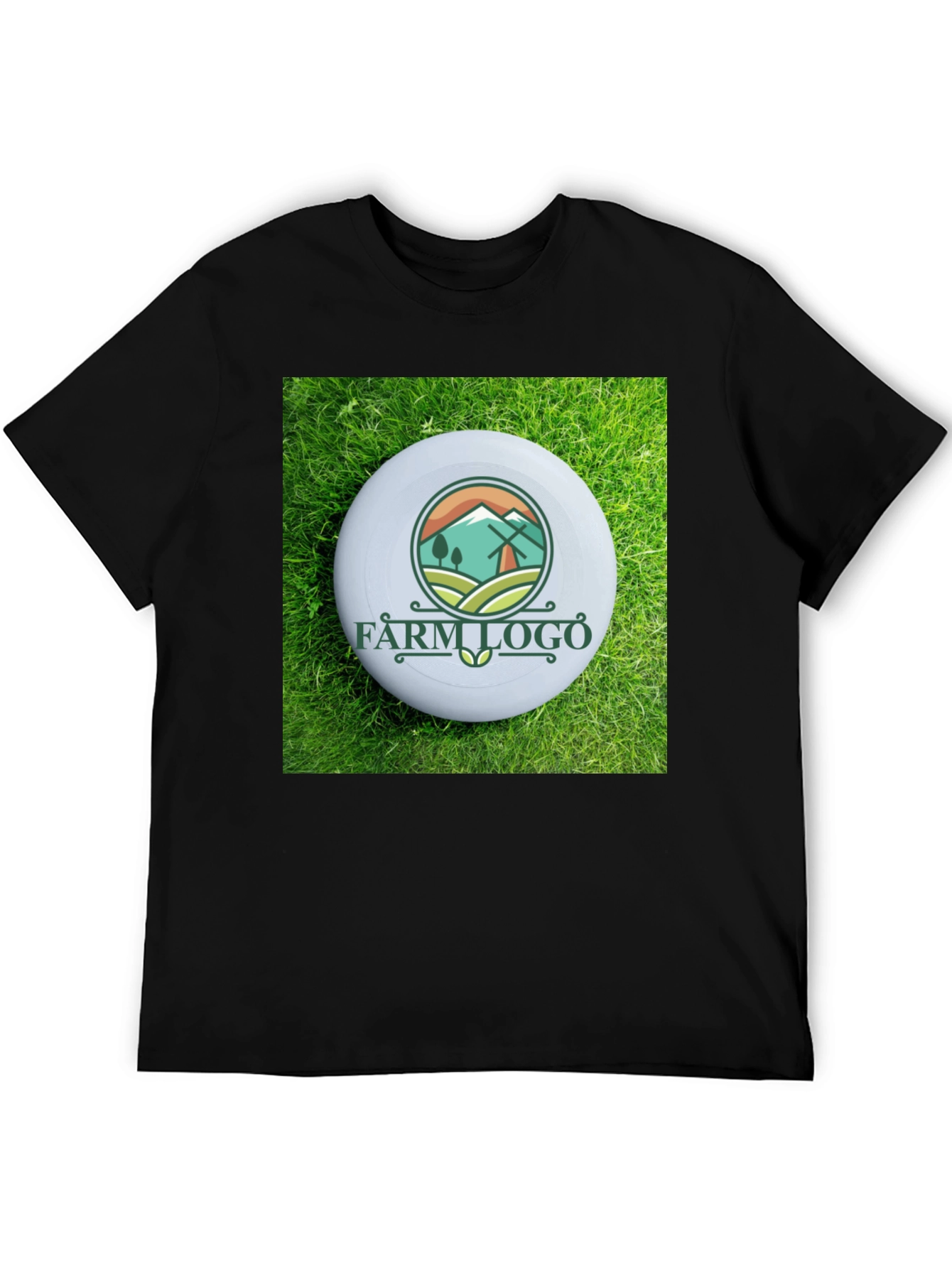 Farm Logo Graphic T-Shirt