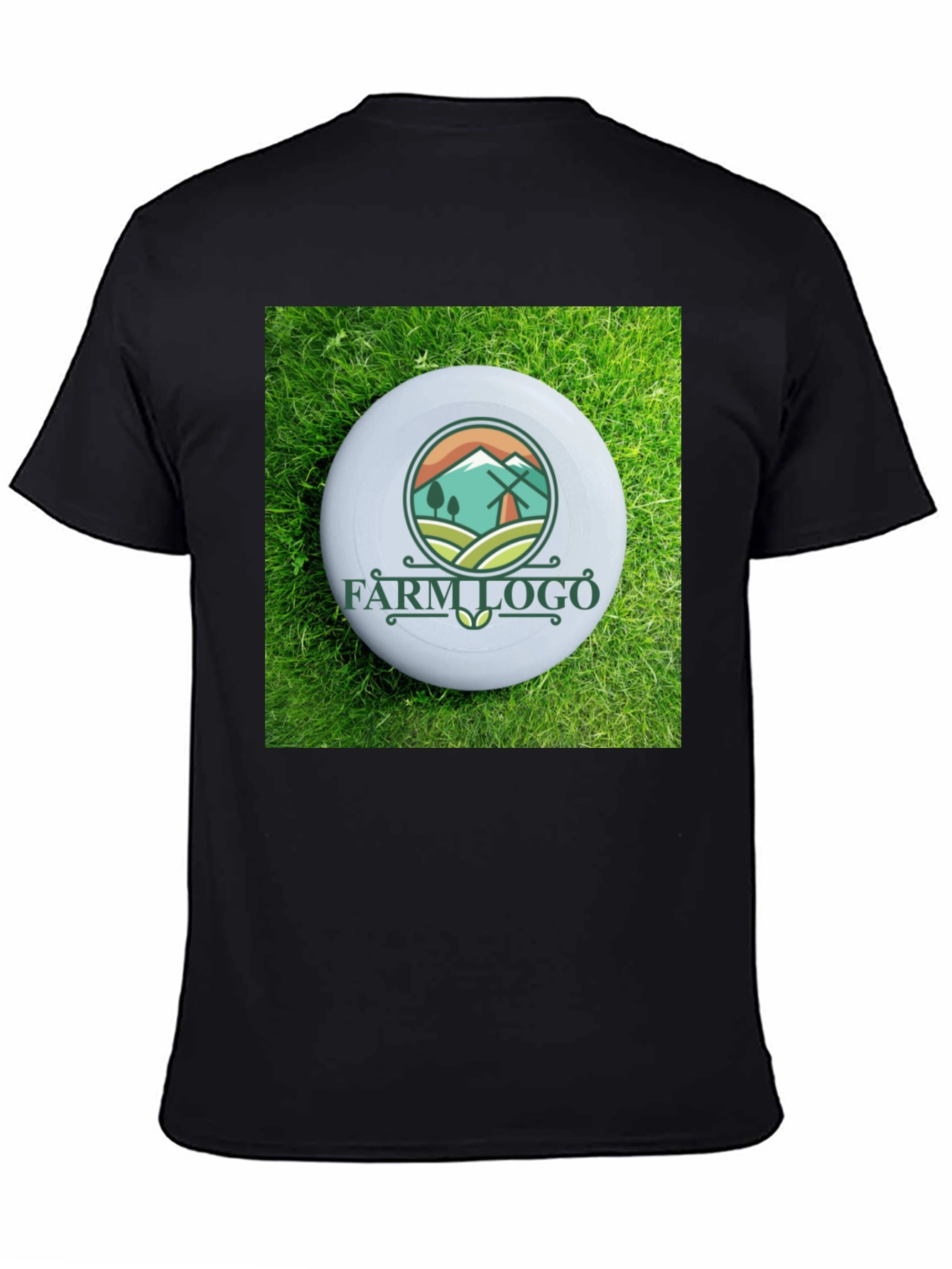 Farm Logo Graphic T-Shirt
