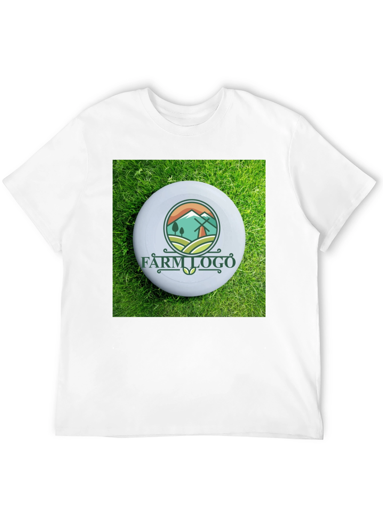 Farm Logo Graphic T-Shirt