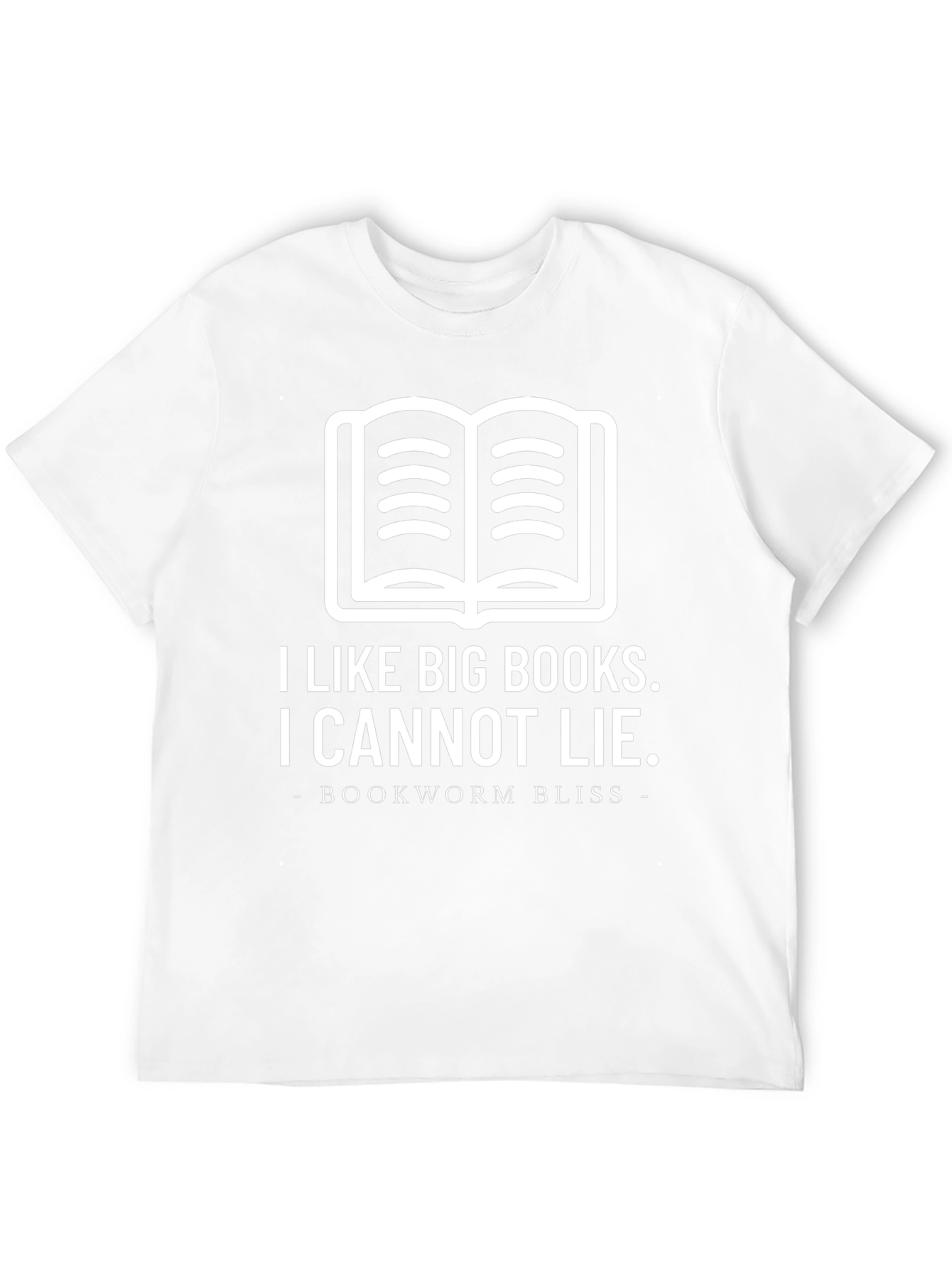 Bookworm Bliss Tee: I Like Big Books T-Shirt