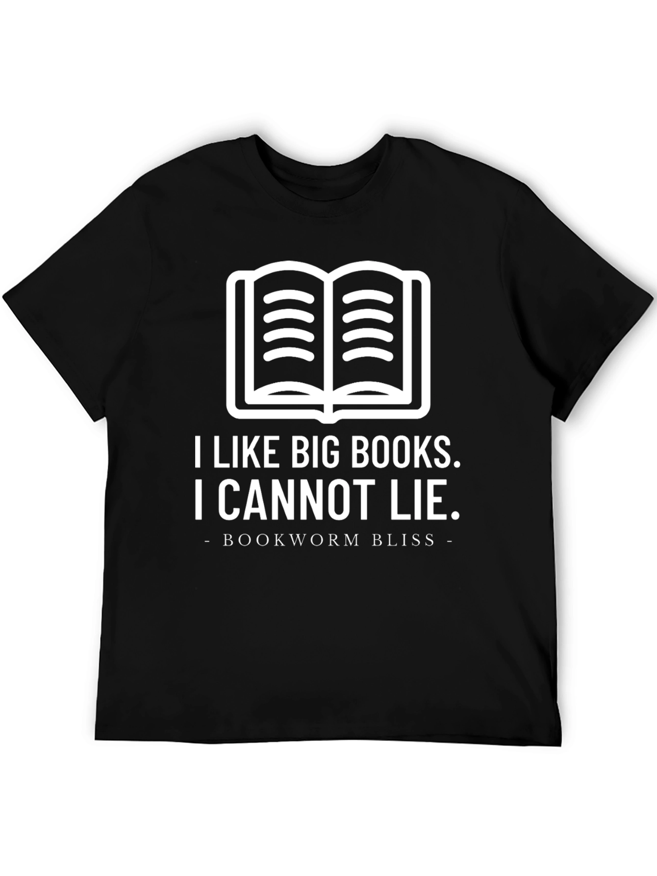 Bookworm Bliss Tee: I Like Big Books T-Shirt